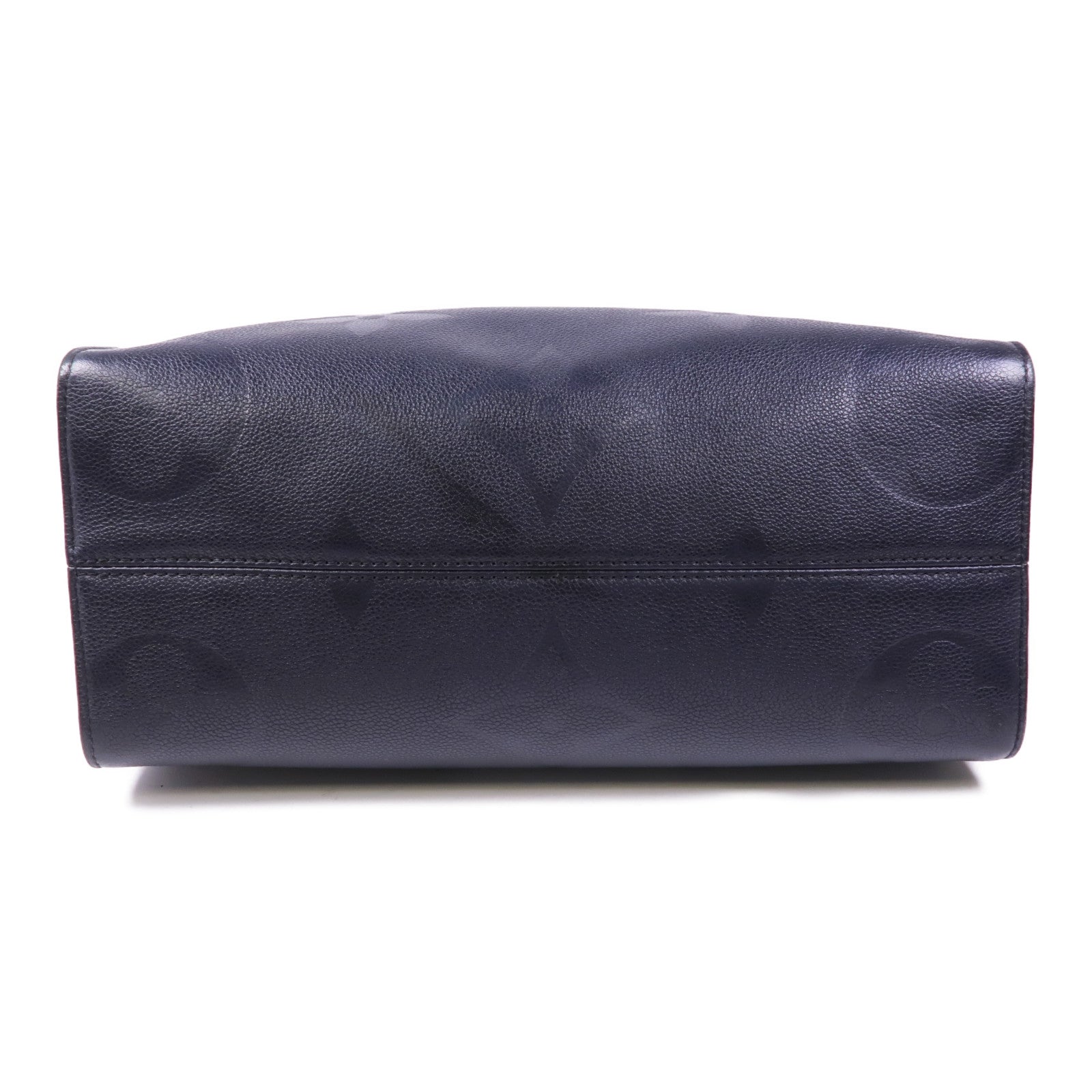 LOUIS VUITTON Monogram Empreinte On The Go MM金扣手挽肩背兩用袋