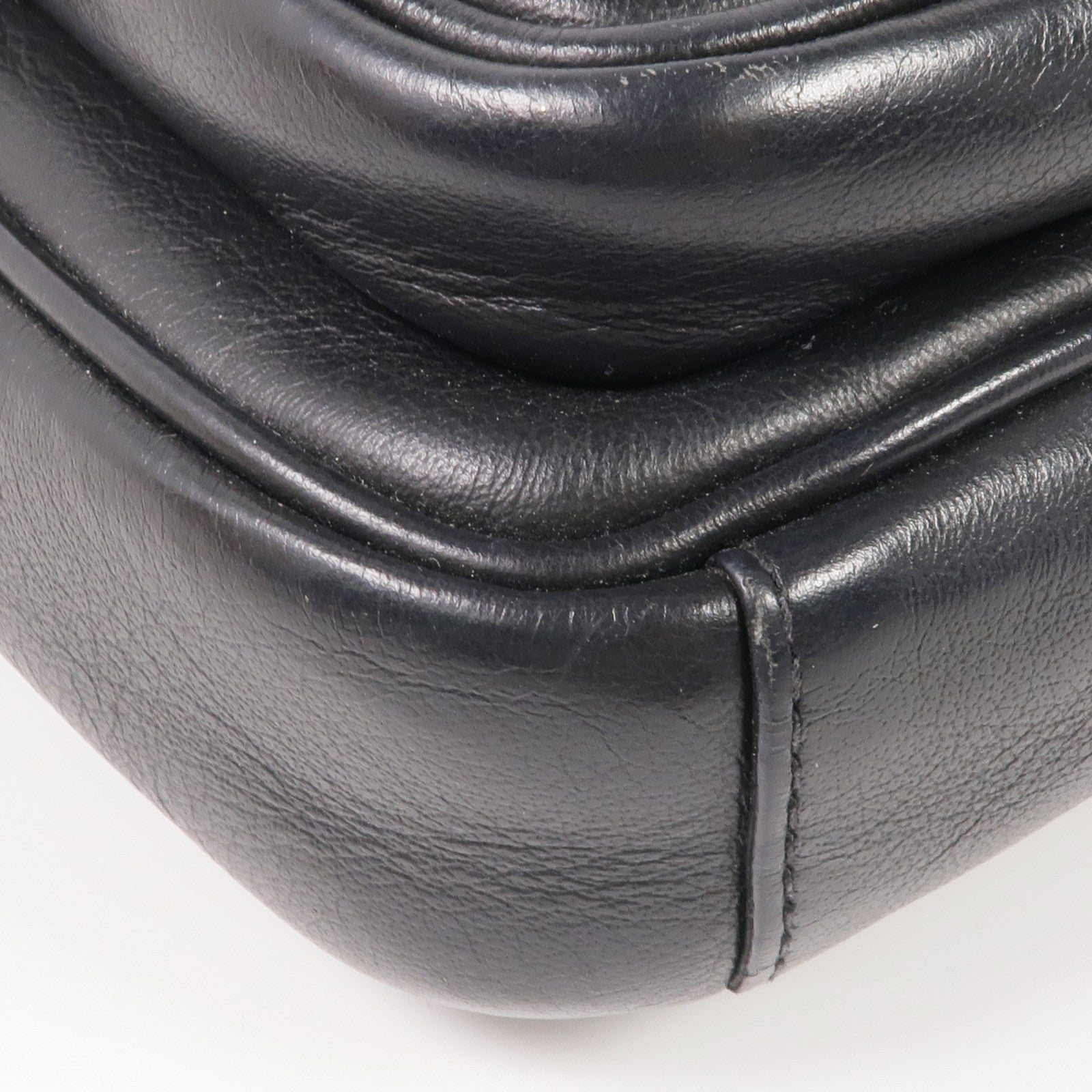 BALENCIAGA 牛皮皮革Shoulder Bag銀扣肩背袋