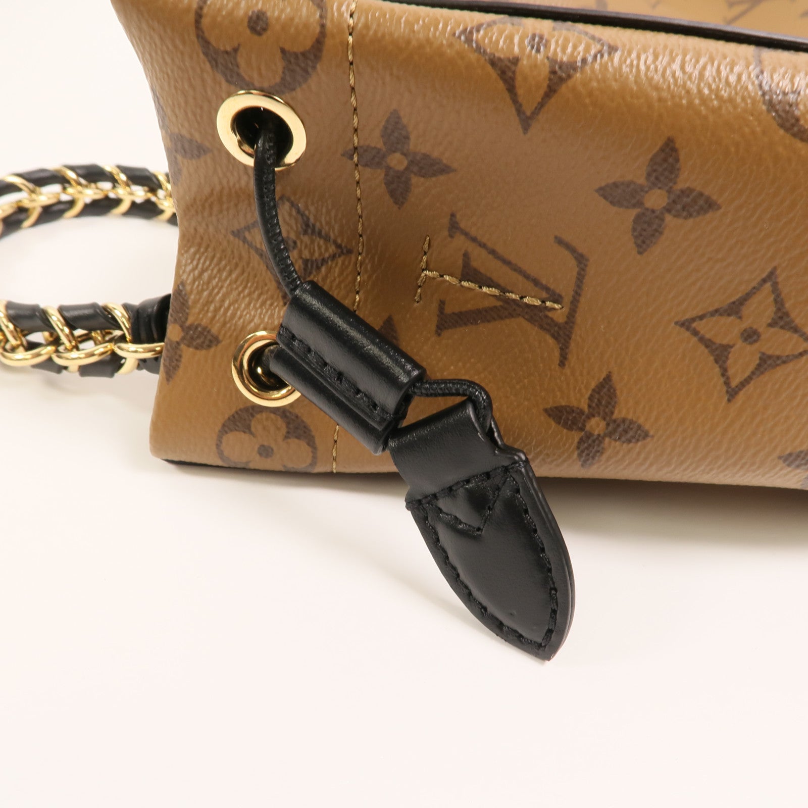 LOUIS VUITTON Monogram Reverse Noe Trunk PM手挽肩背兩用袋