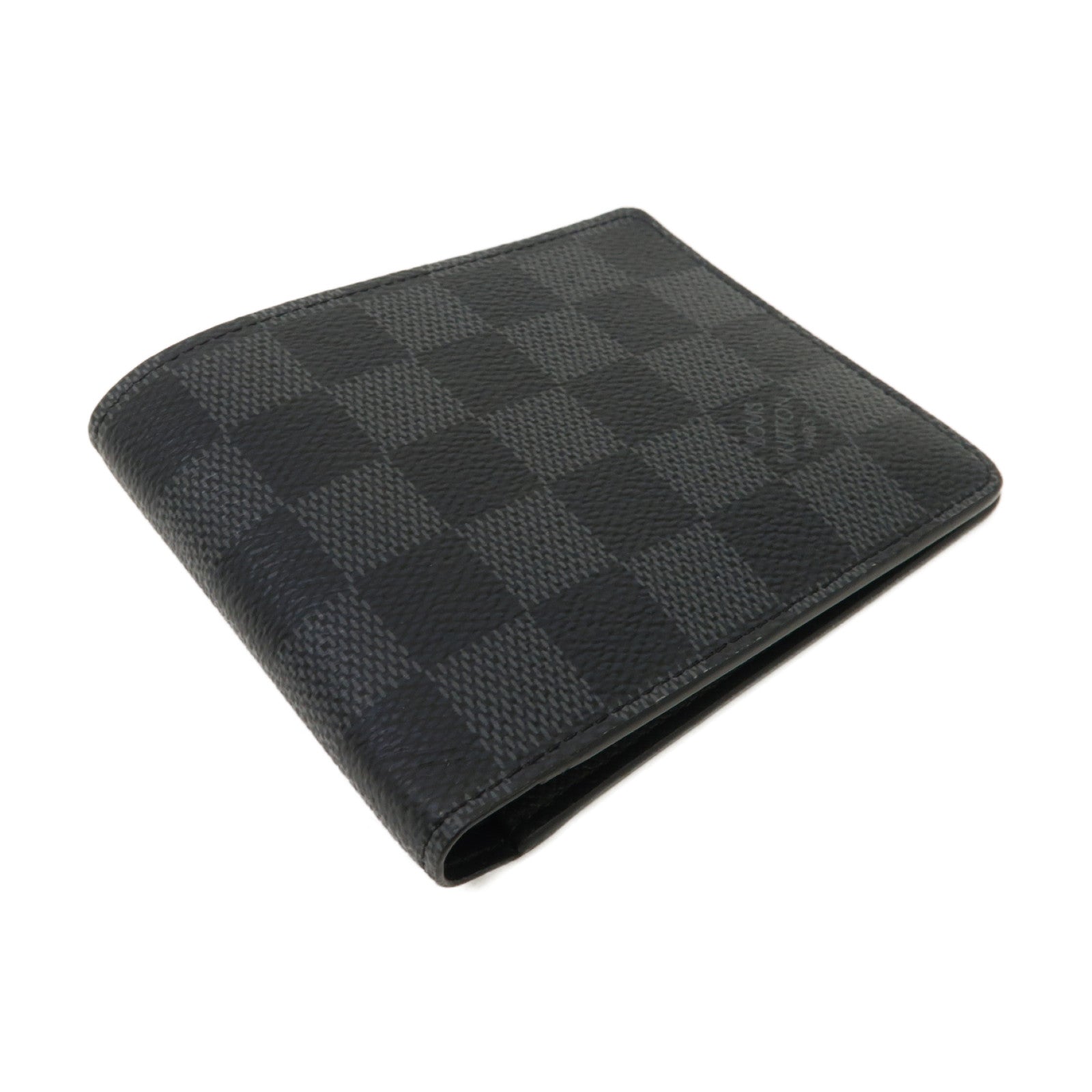 LOUIS VUITTON Damier Graphite Multiple錢包灰色