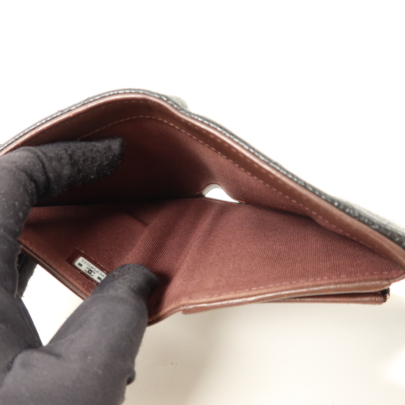 CHANEL 牛皮皮革Classic Medium Flap Wallet錢包