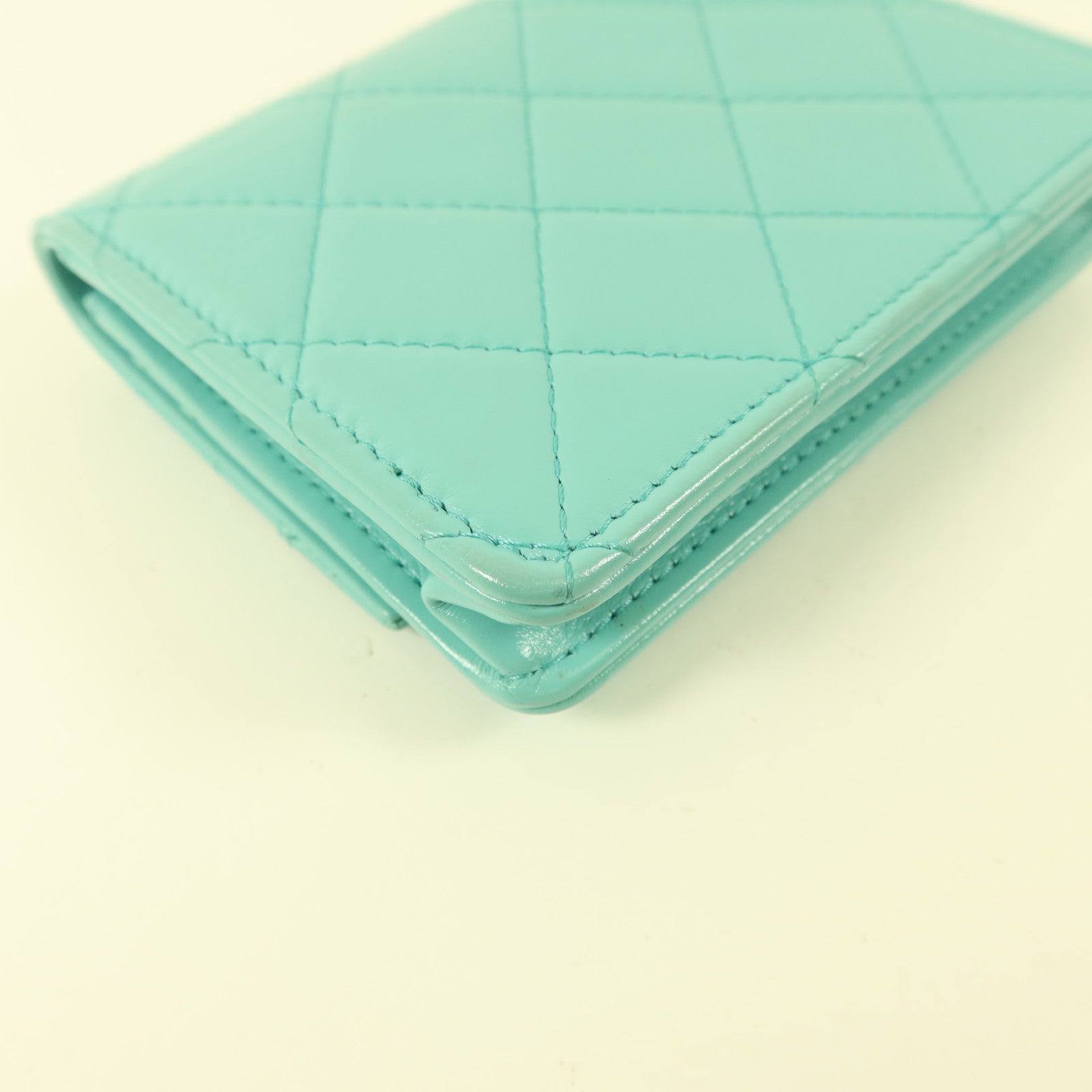 CHANEL 牛皮皮革Card Case金扣卡片套