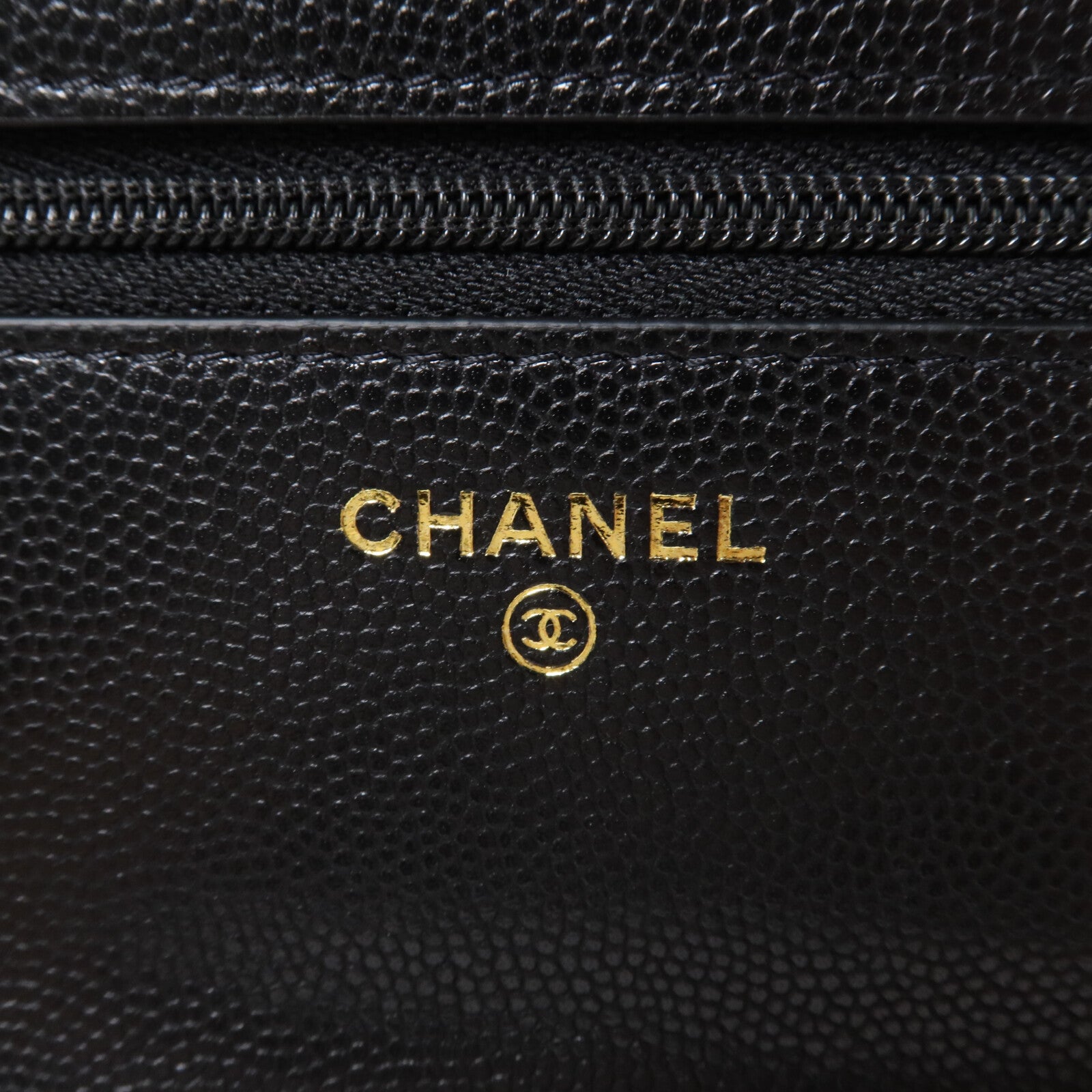CHANEL 牛皮皮革Wallet On Chain鏈帶肩背袋