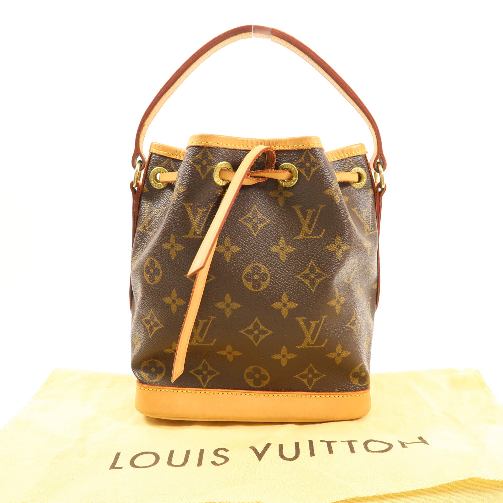 LOUIS VUITTON Monogram Mini Noe金扣肩背袋