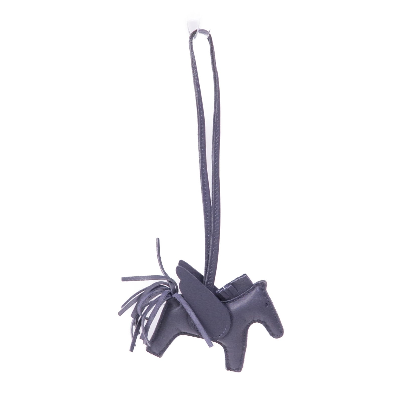 HERMES Milo/Swift皮革Rodeo Pegase PM Charm掛飾