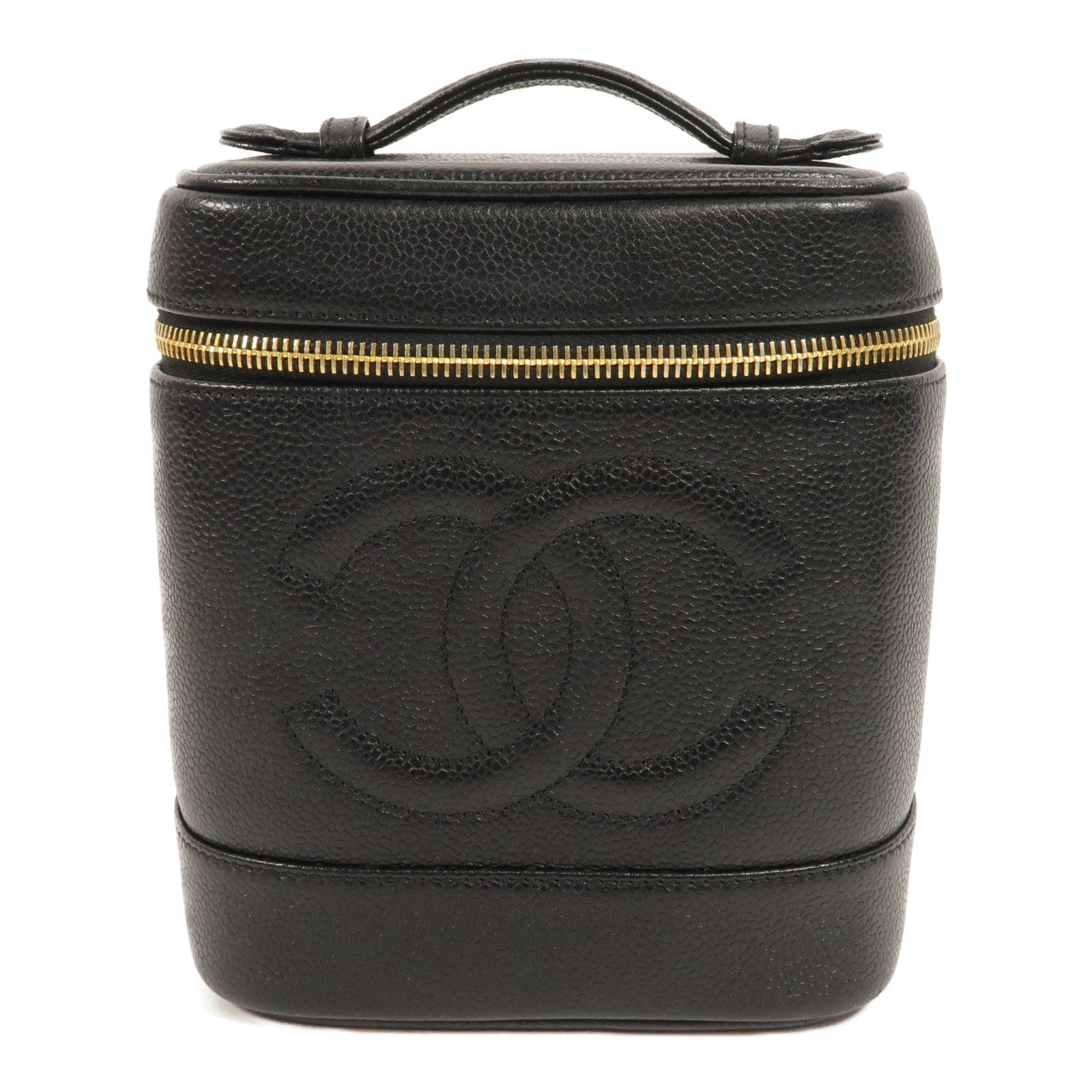 CHANEL 牛皮皮革Vintage Vanity Case手挽袋