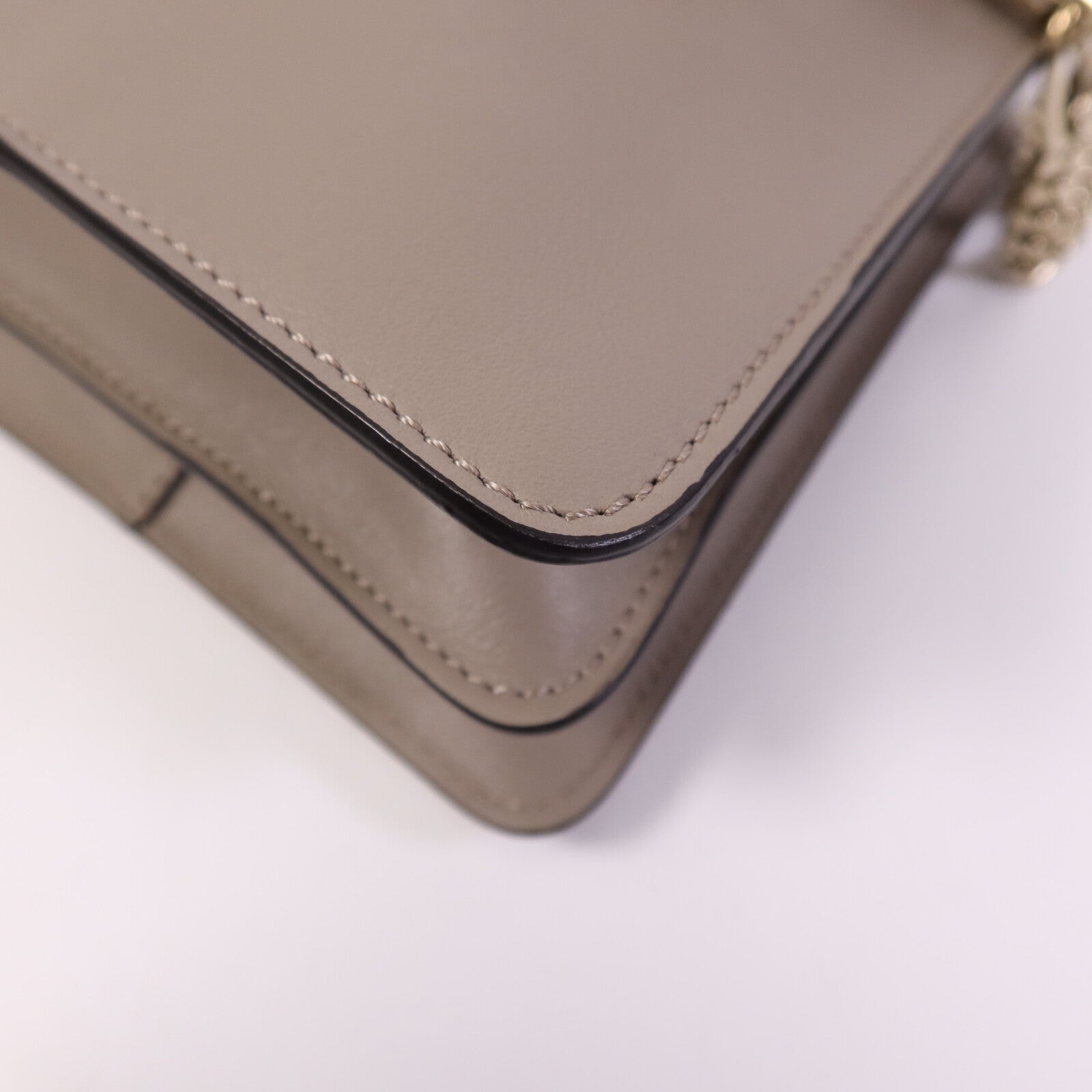 Chloe 牛皮/麂皮皮革Faye Mini Bag金扣手挽肩背兩用袋