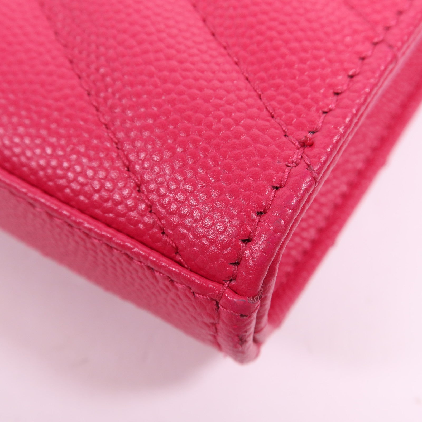 SAINT LAURENT 牛皮皮革Chain Shoulder金扣鏈帶肩背袋