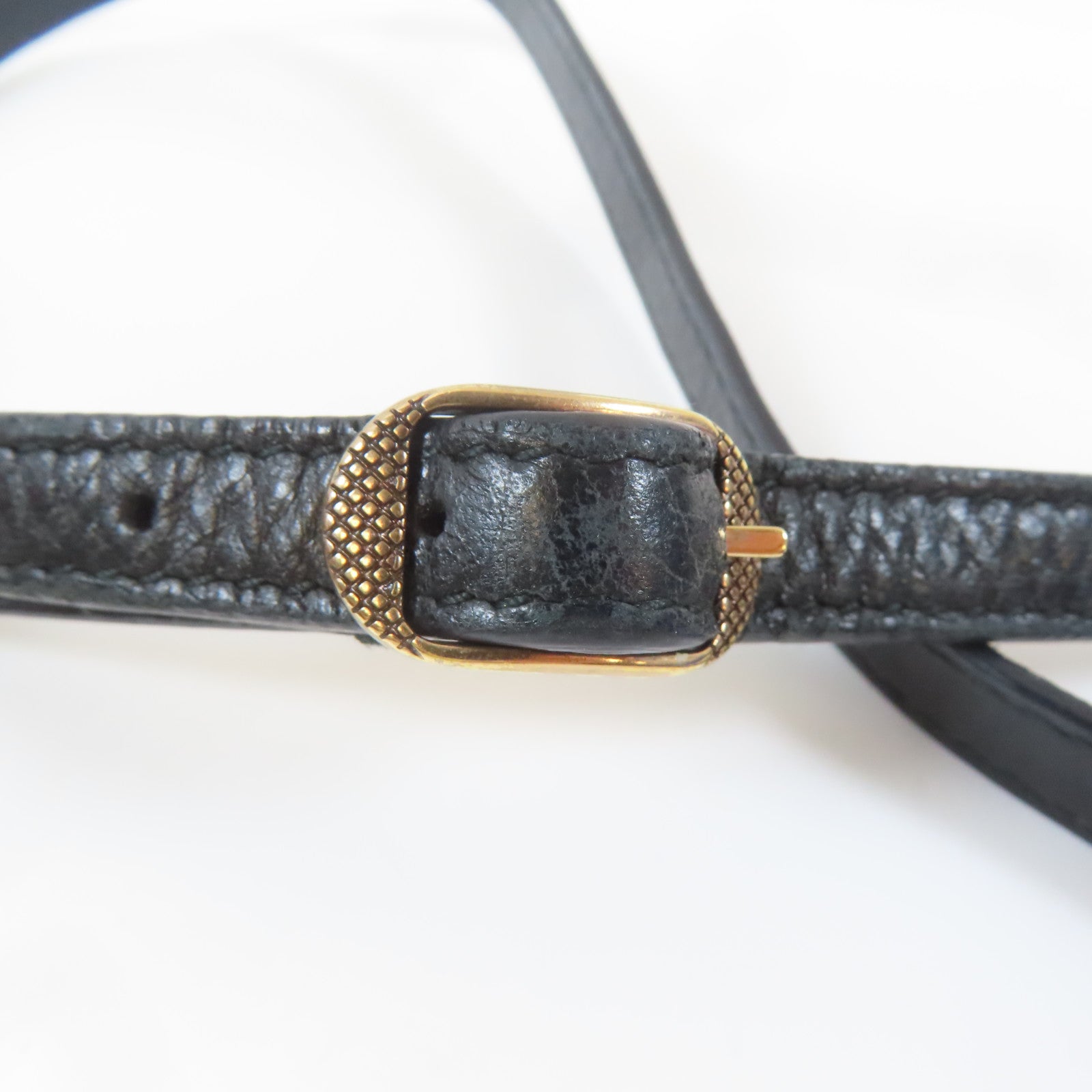 BALENCIAGA 牛皮皮革Hip Bag金扣肩背袋黑色