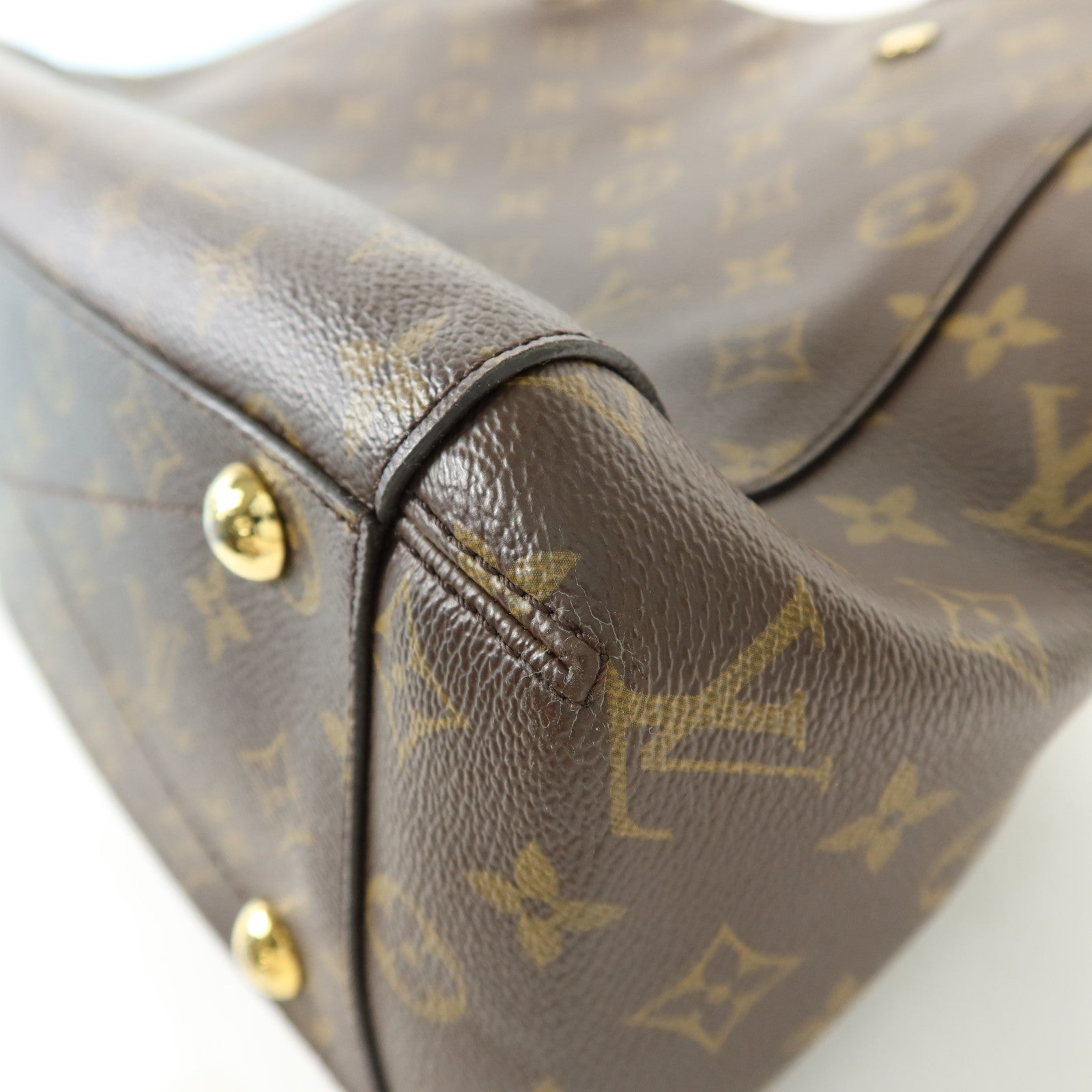 LOUIS VUITTON Monogram Montaigne MM金扣手挽肩背兩用袋