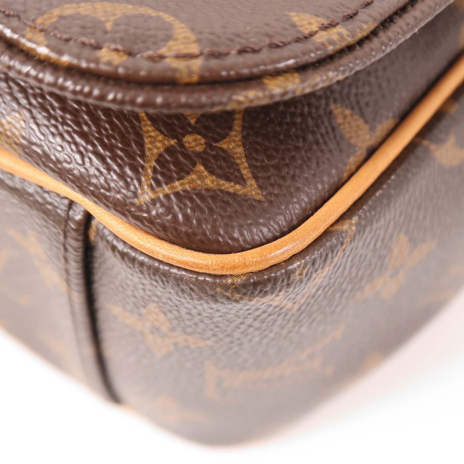 LOUIS VUITTON LV GHW Valmy GM Shoulder Bag M40526 Monogram Brown