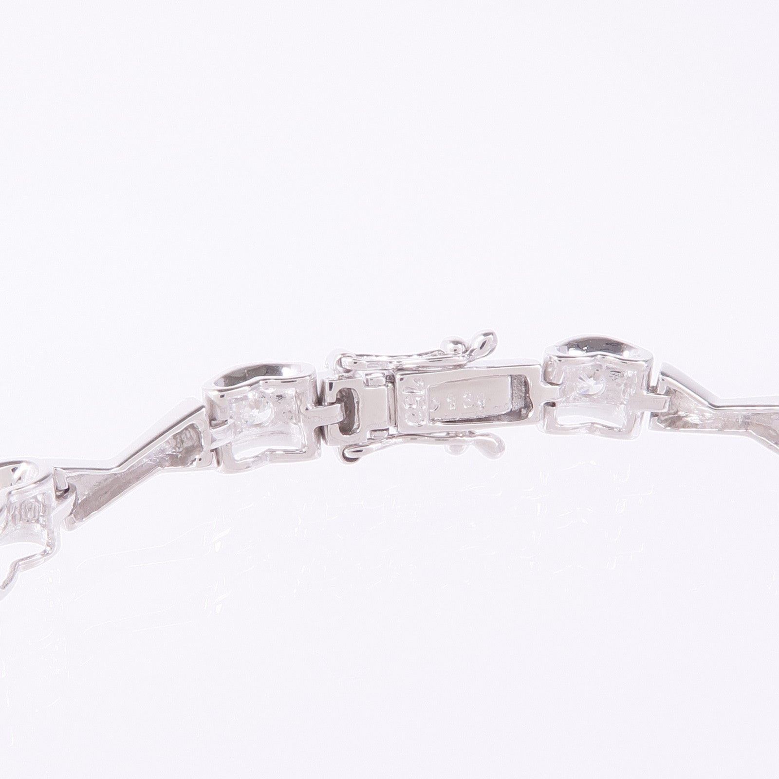 JEWELRY Diamond Bracelet 18K White Gold