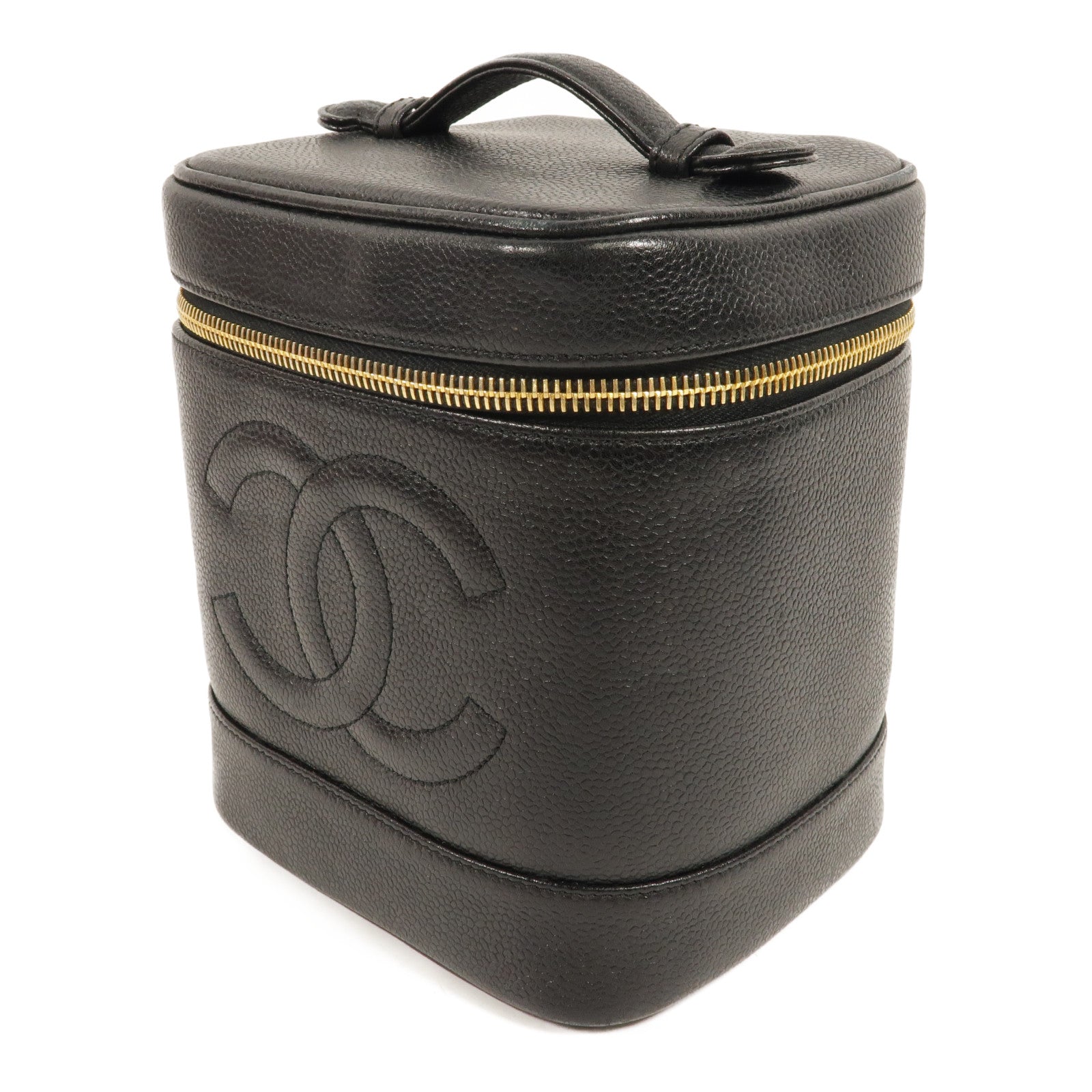 CHANEL 牛皮皮革Vintage Vanity Case手挽袋