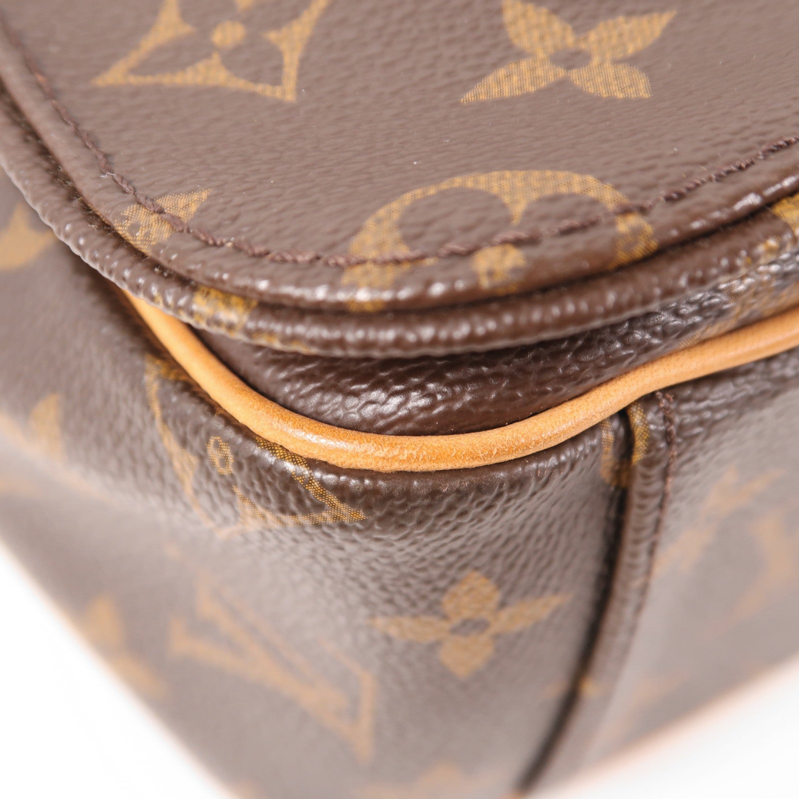 LOUIS VUITTON LV GHW Valmy GM Shoulder Bag M40526 Monogram Brown