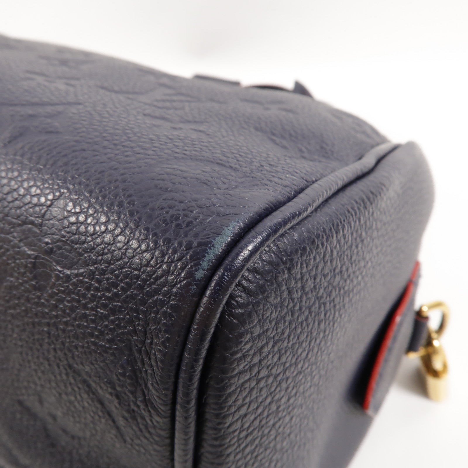 LOUIS VUITTON Monogram Empreinte Speedy Bandouliere 25金扣手挽肩背兩用袋