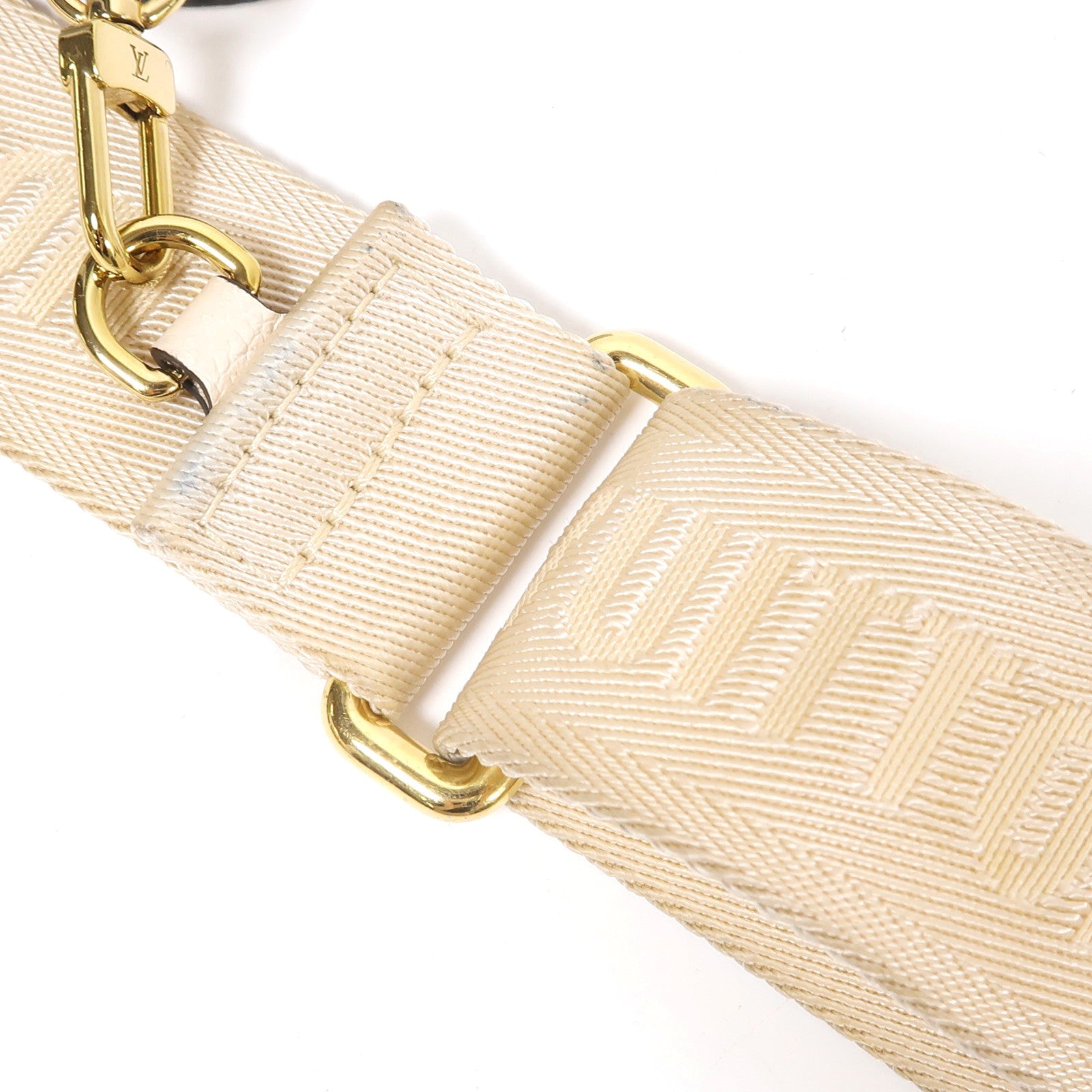 LOUIS VUITTON LV GHW Papillon BB 2 Way Bag M45708 Monogram Empreinte Beige