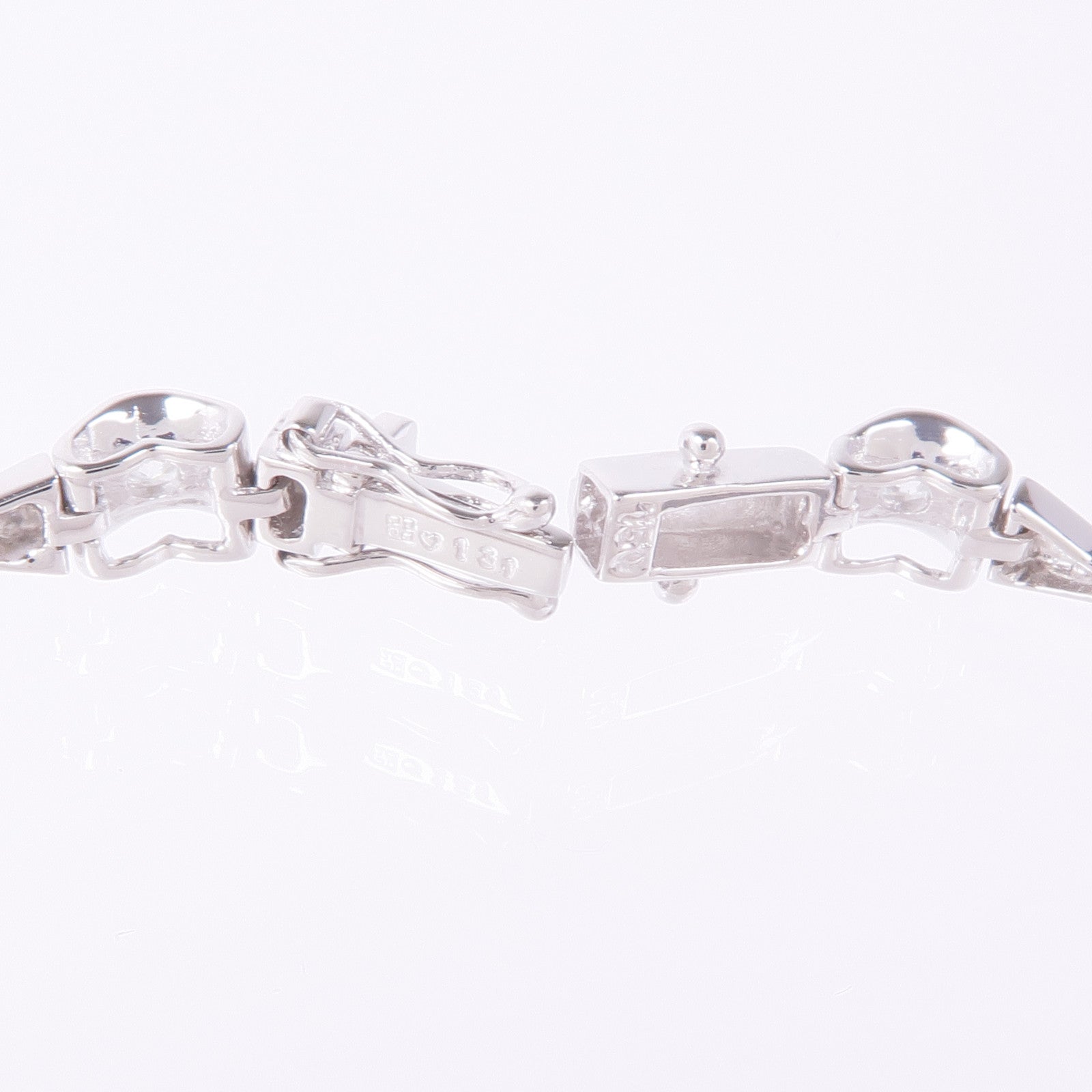 JEWELRY Diamond Bracelet 18K White Gold