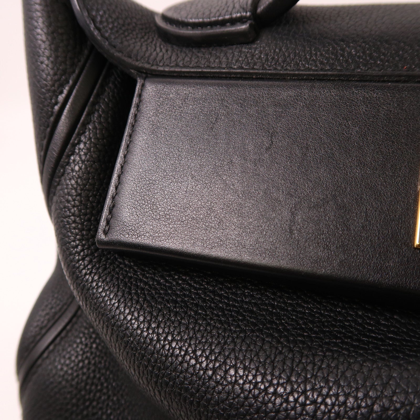 HERMES Clemence皮革24/24 29CM金扣手挽肩背兩用袋