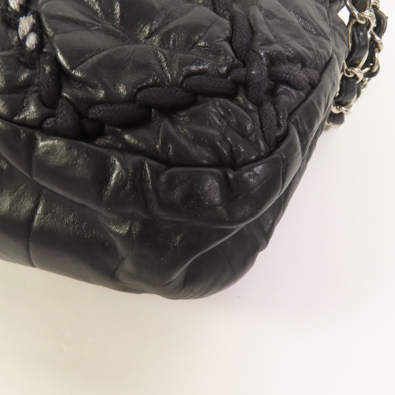 CHANEL 牛皮皮革Chain Shoulder肩背袋