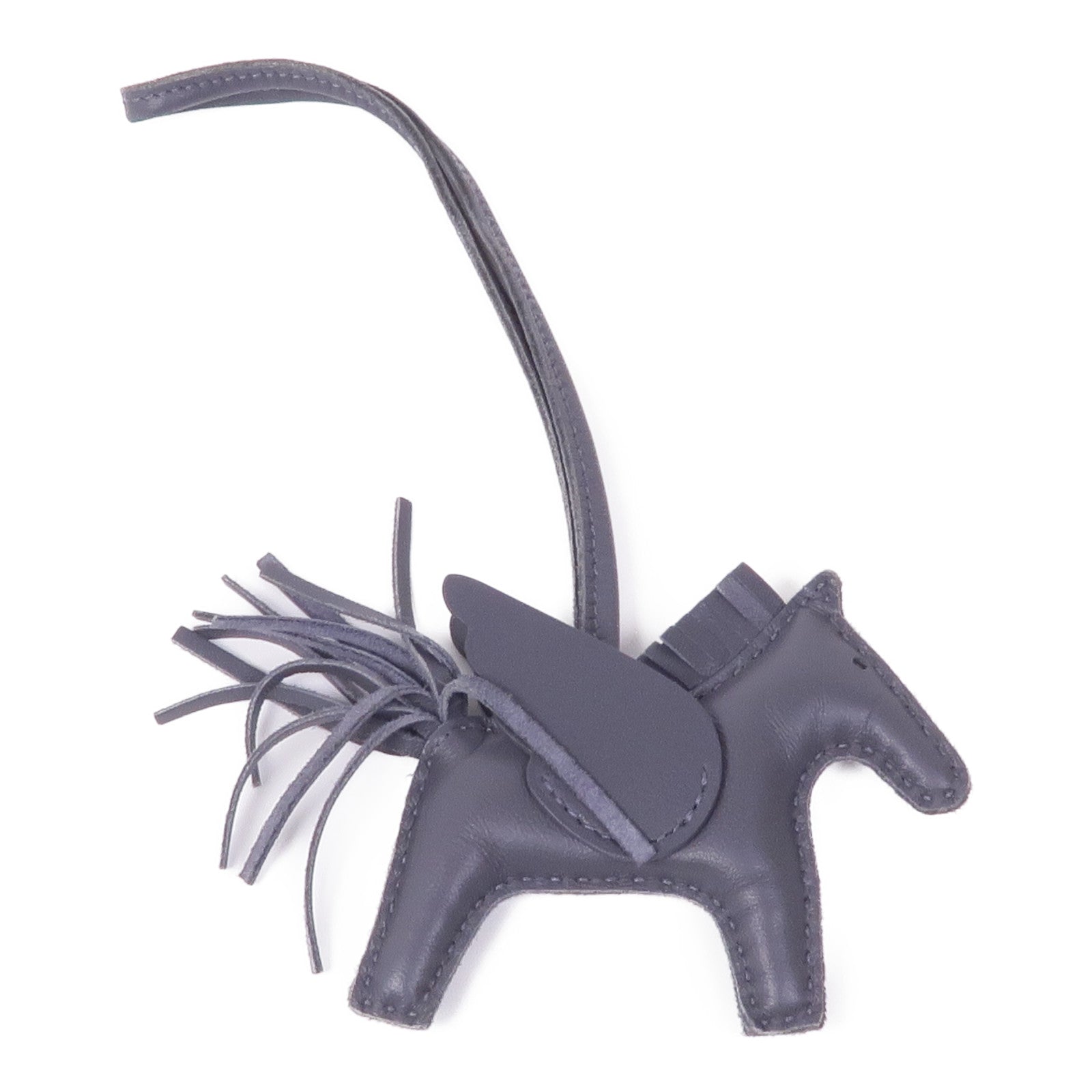 HERMES Milo/Swift皮革Rodeo Pegase PM Charm掛飾