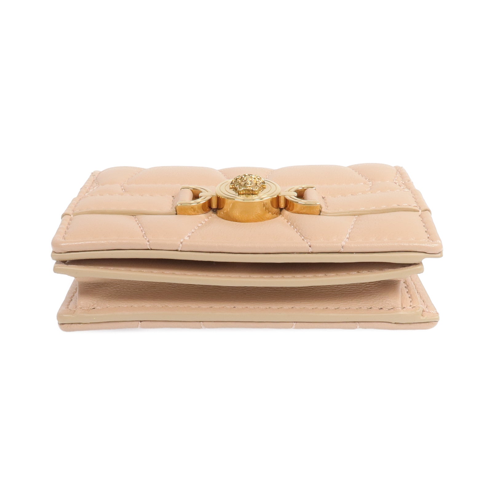 VERSACE 羊皮皮革Medusa '95 Fold Wallet金扣錢包