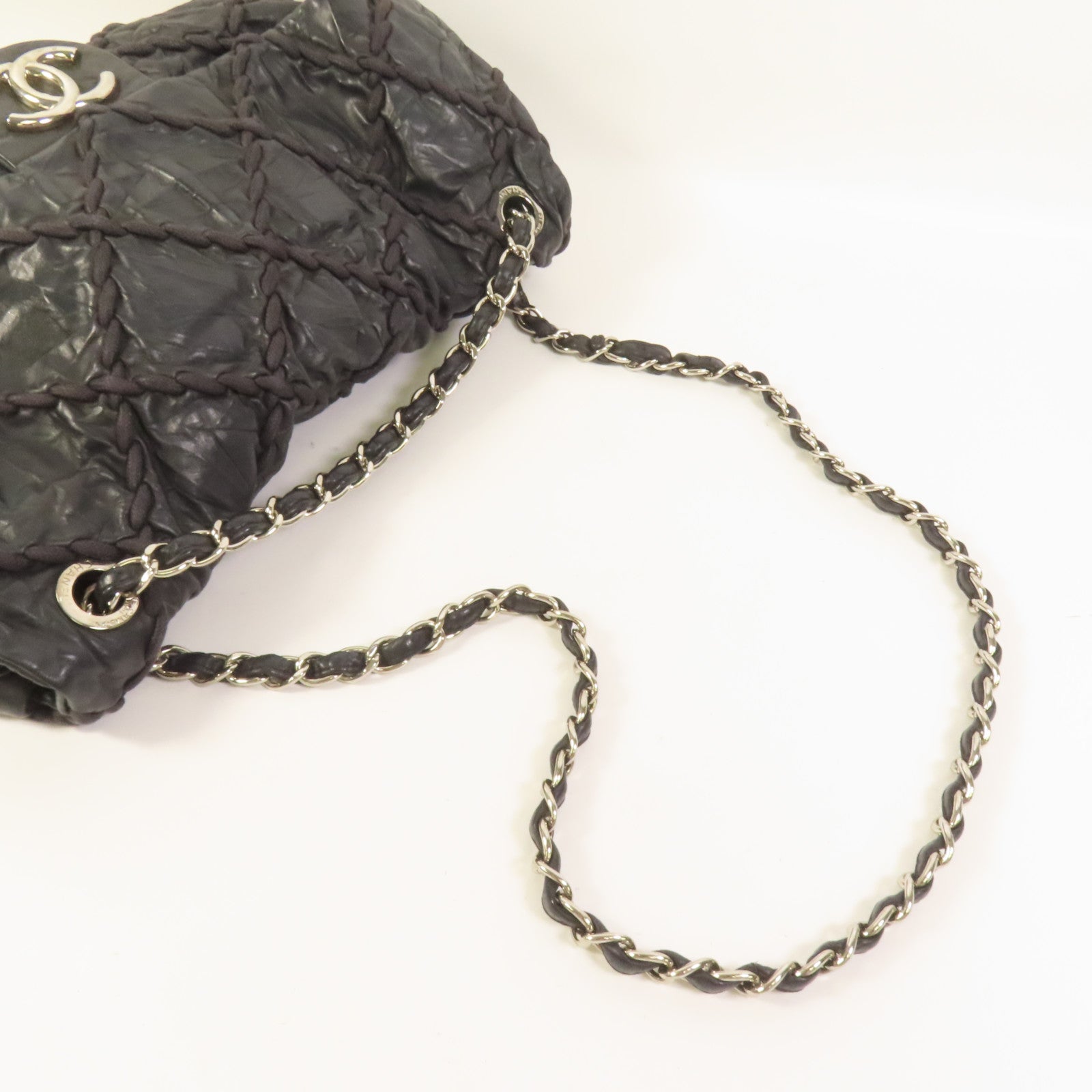 CHANEL 牛皮皮革Chain Shoulder肩背袋