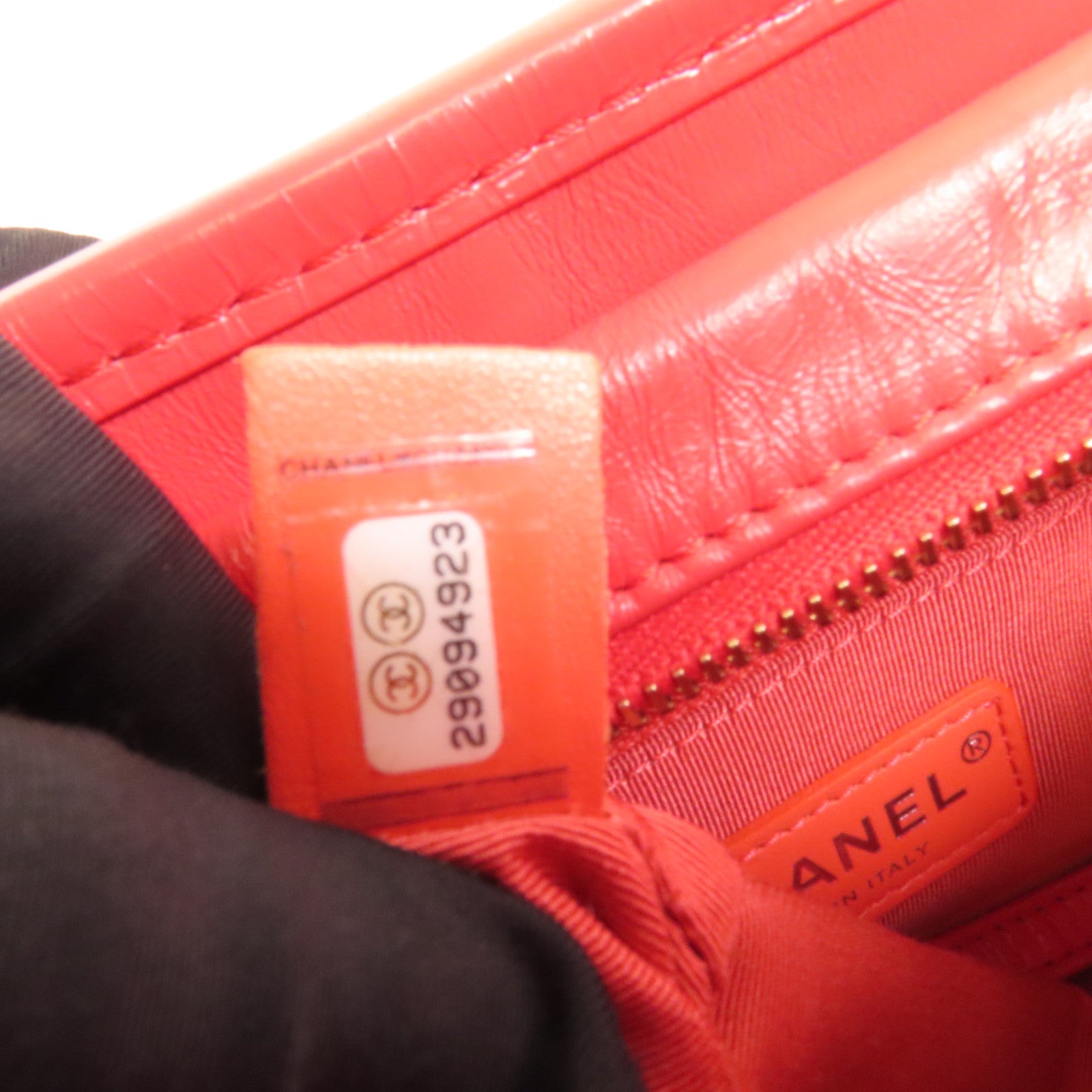 CHANEL 牛皮皮革Gabriele Small金扣手挽肩背兩用袋