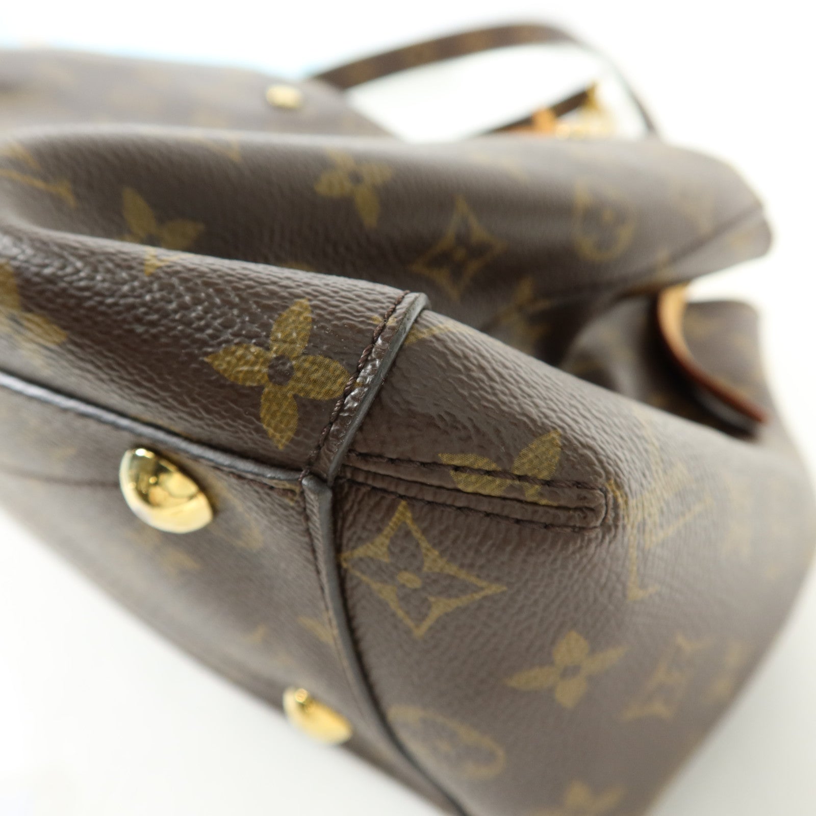 LOUIS VUITTON Monogram Montaigne MM金扣手挽肩背兩用袋