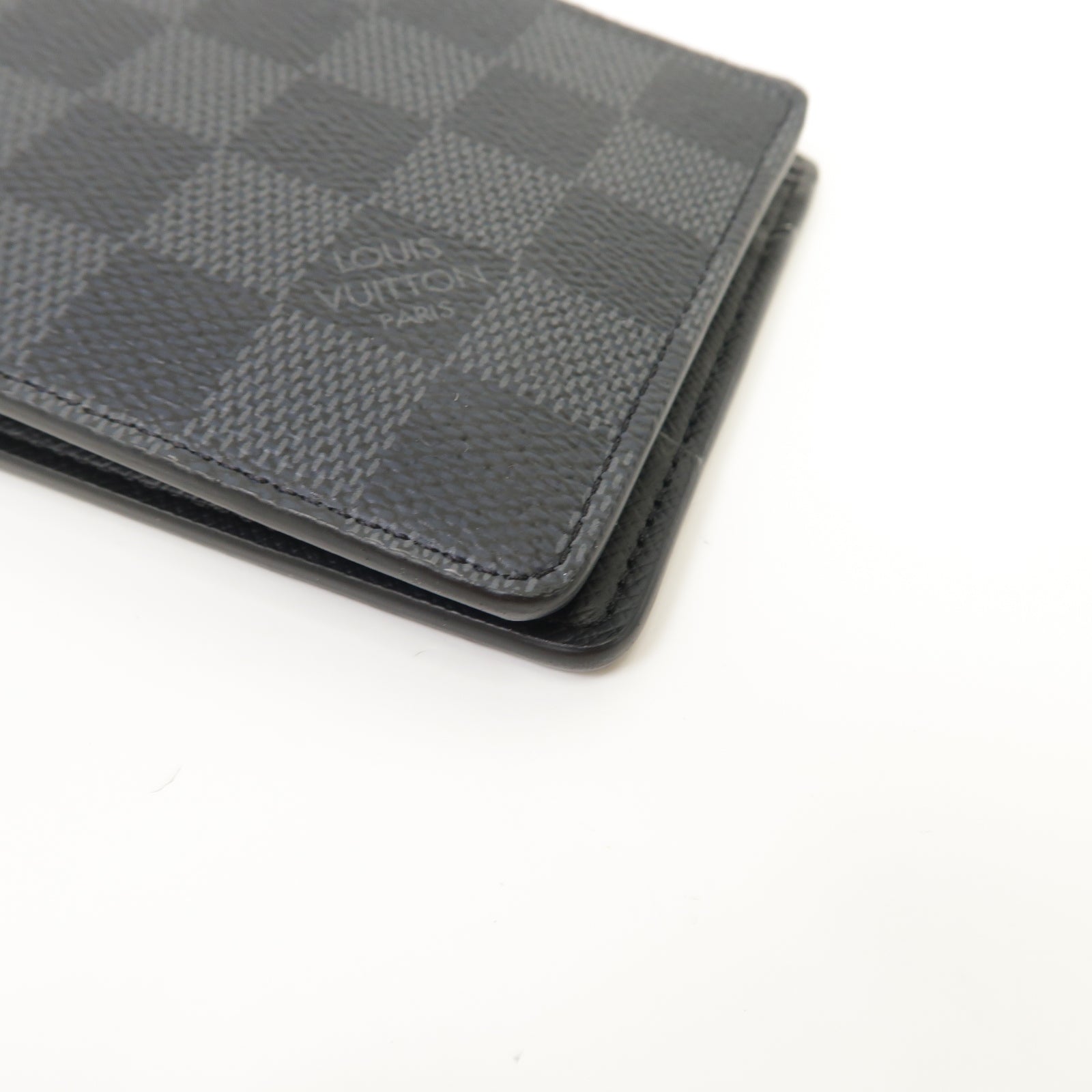 LOUIS VUITTON Damier Graphite Multiple錢包灰色