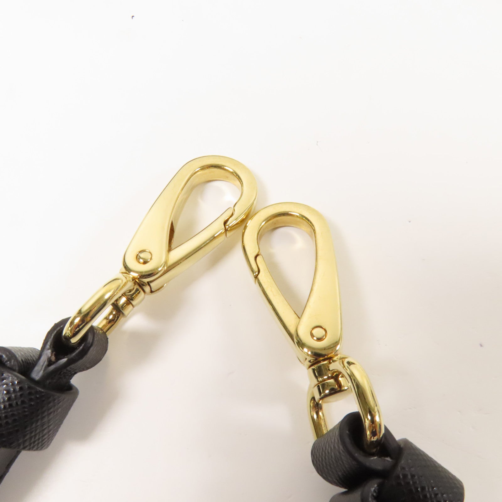 PRADA Saffinao皮革金扣手挽肩背兩用袋