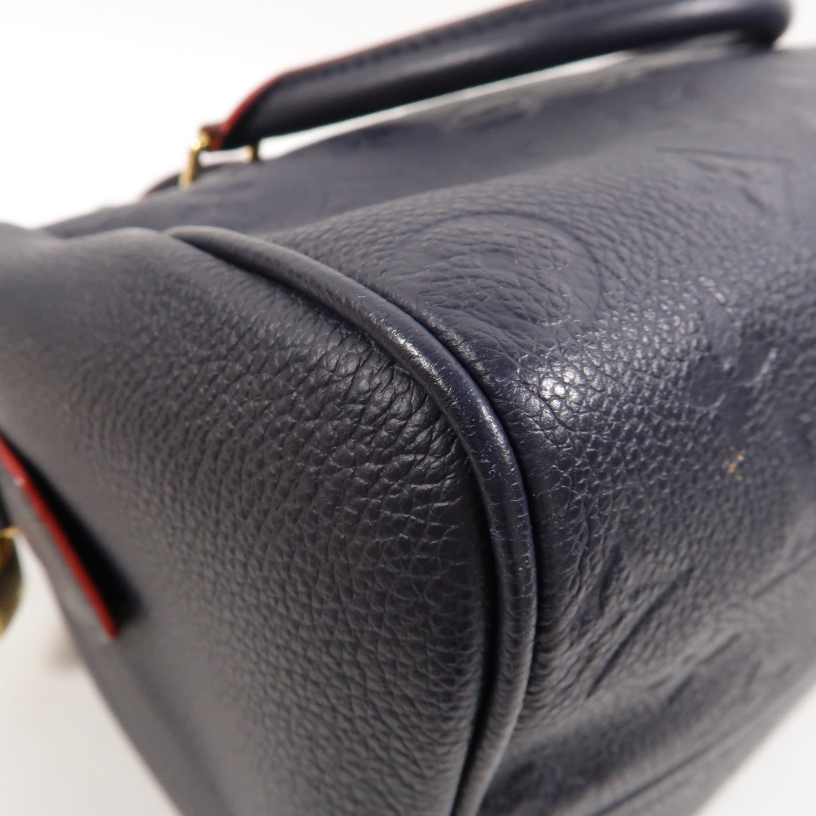 LOUIS VUITTON Monogram Empreinte Speedy Bandouliere 25金扣手挽肩背兩用袋