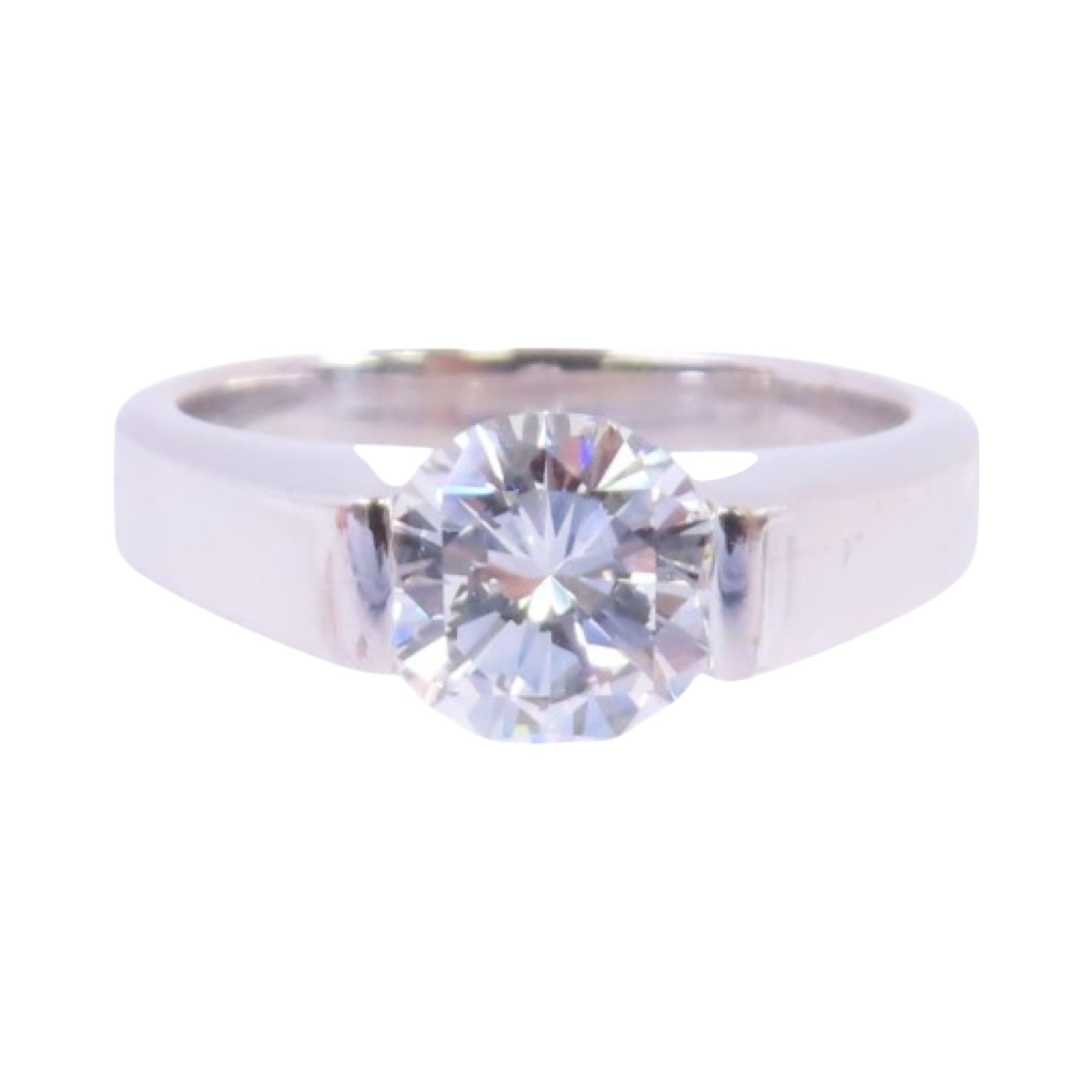 JEWELRY 18K白金/鑽石Diamond Ring戒指US#6