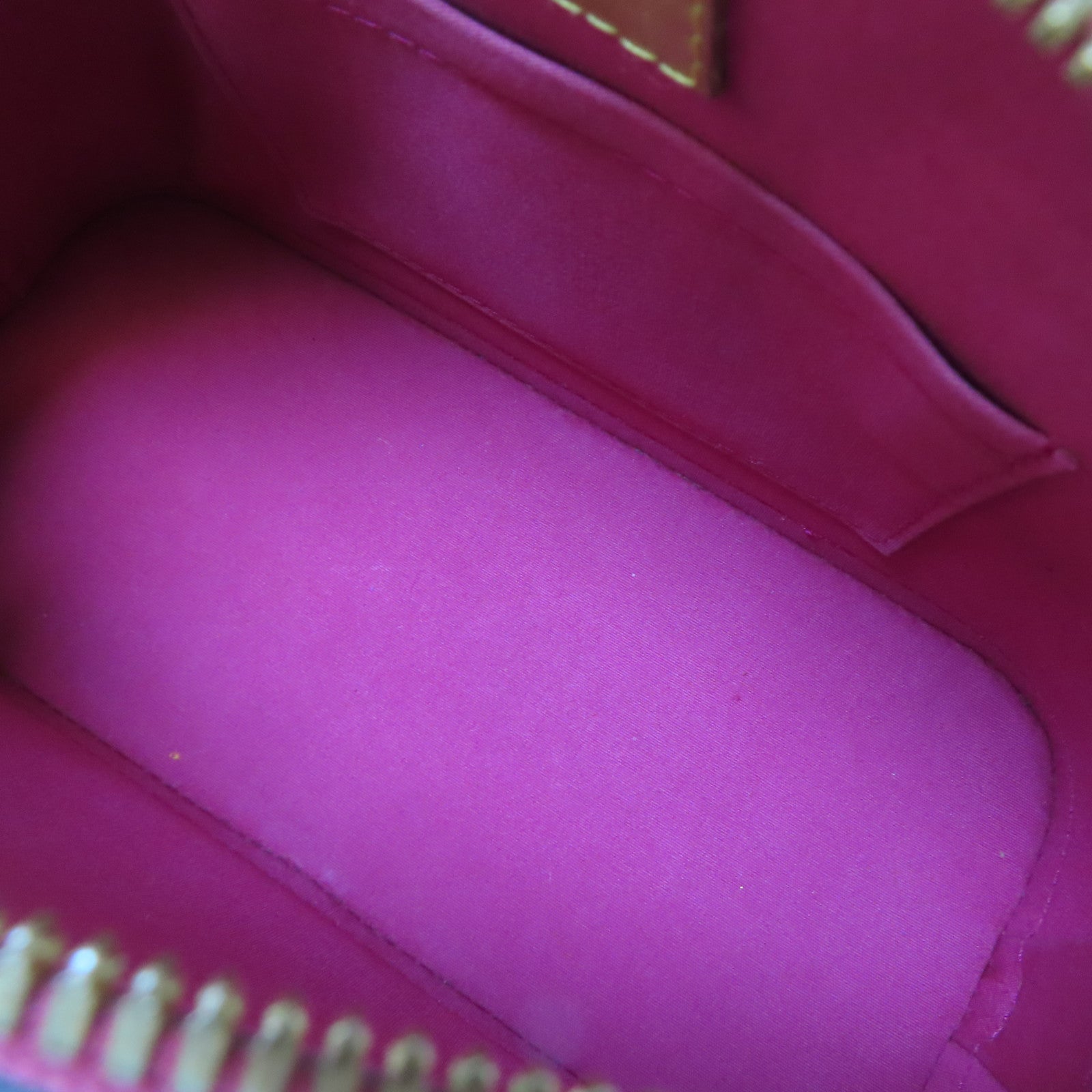 LOUIS VUITTON Vernis Alma BB金扣手挽肩背兩用袋紅色