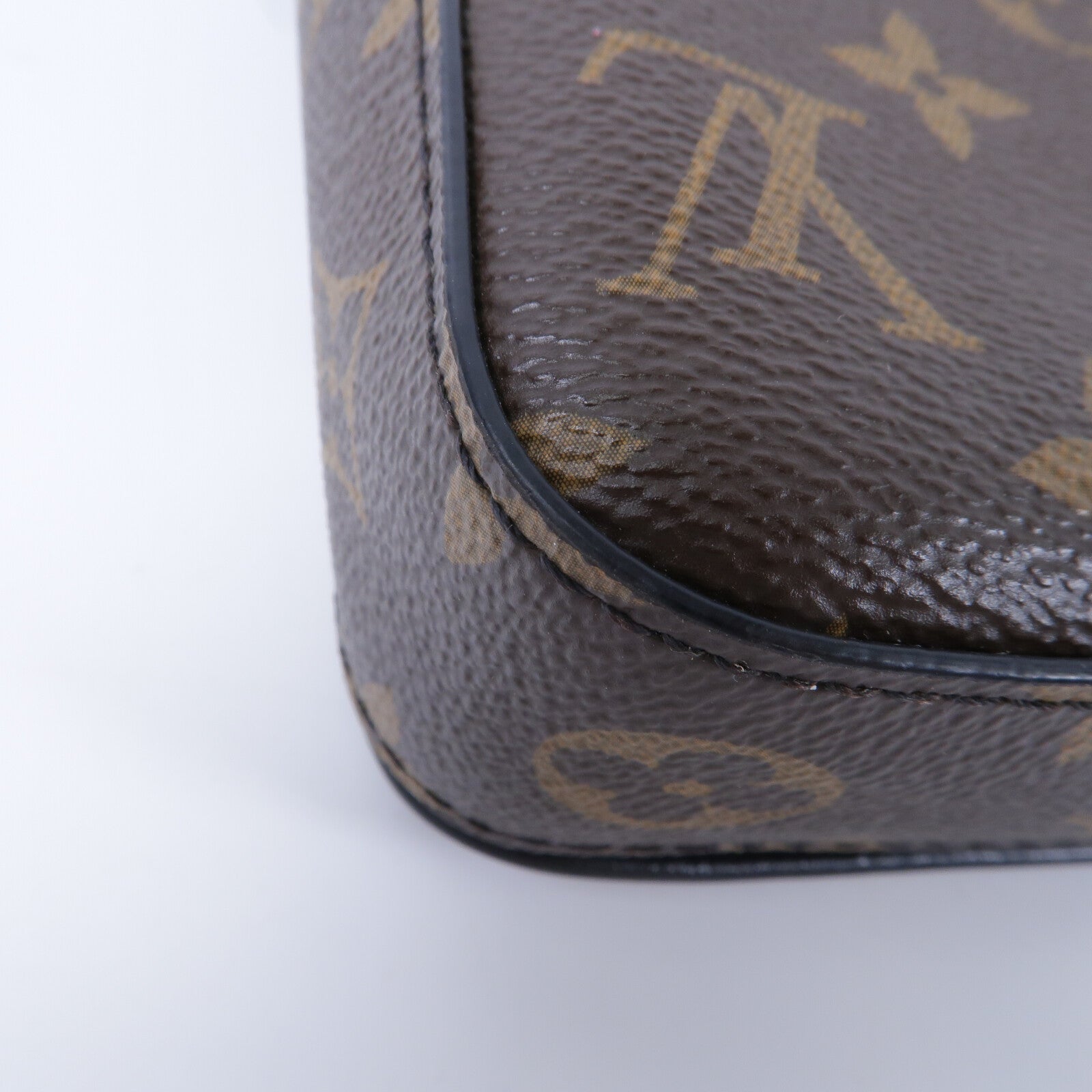 LOUIS VUITTON Monogram Macassar S-Lock肩背袋