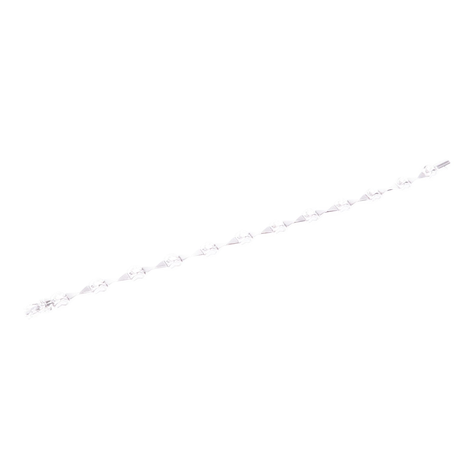 JEWELRY Diamond Bracelet 18K White Gold