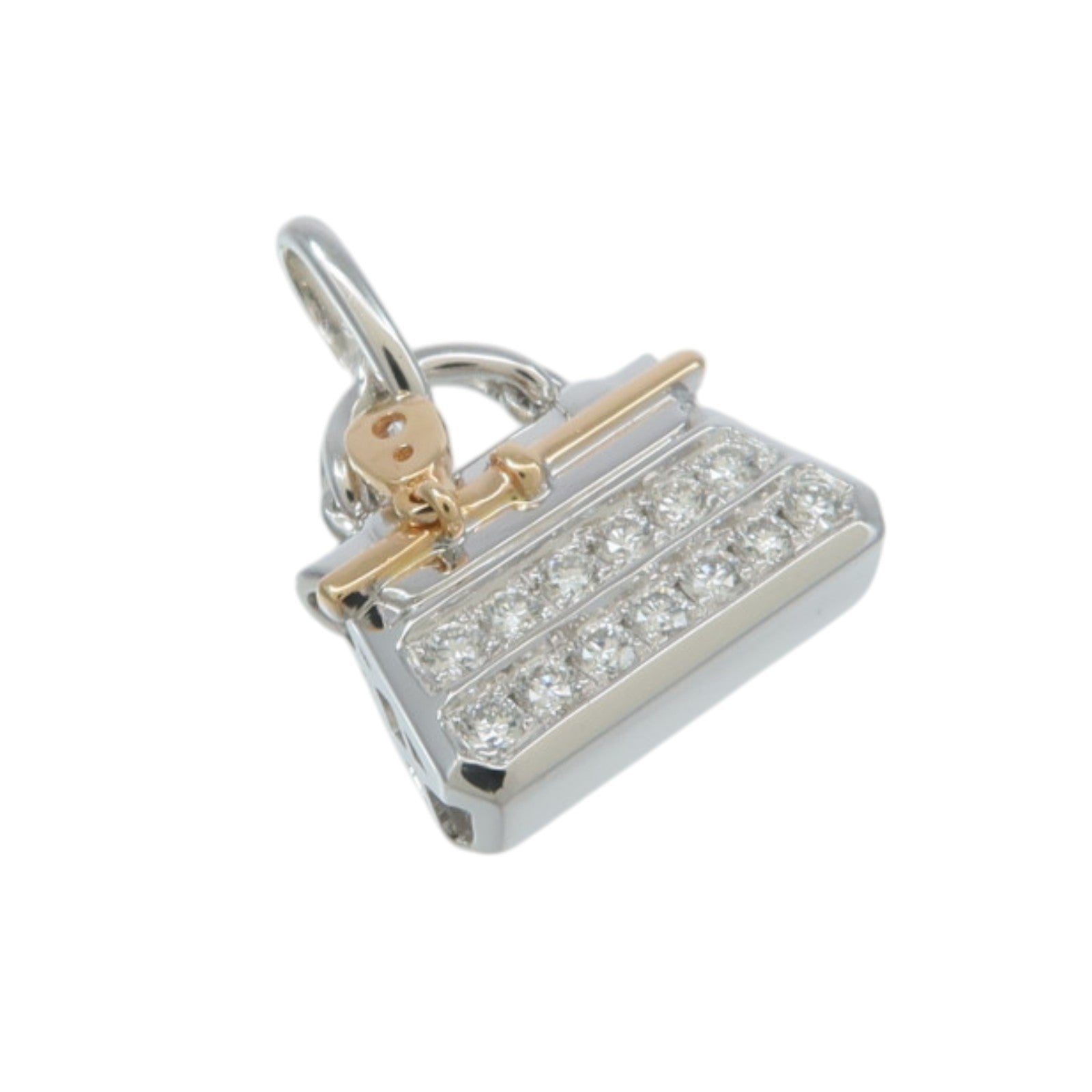 JEWELRY 18K白金/玫瑰金Diamond Pendant鑽石吊墜