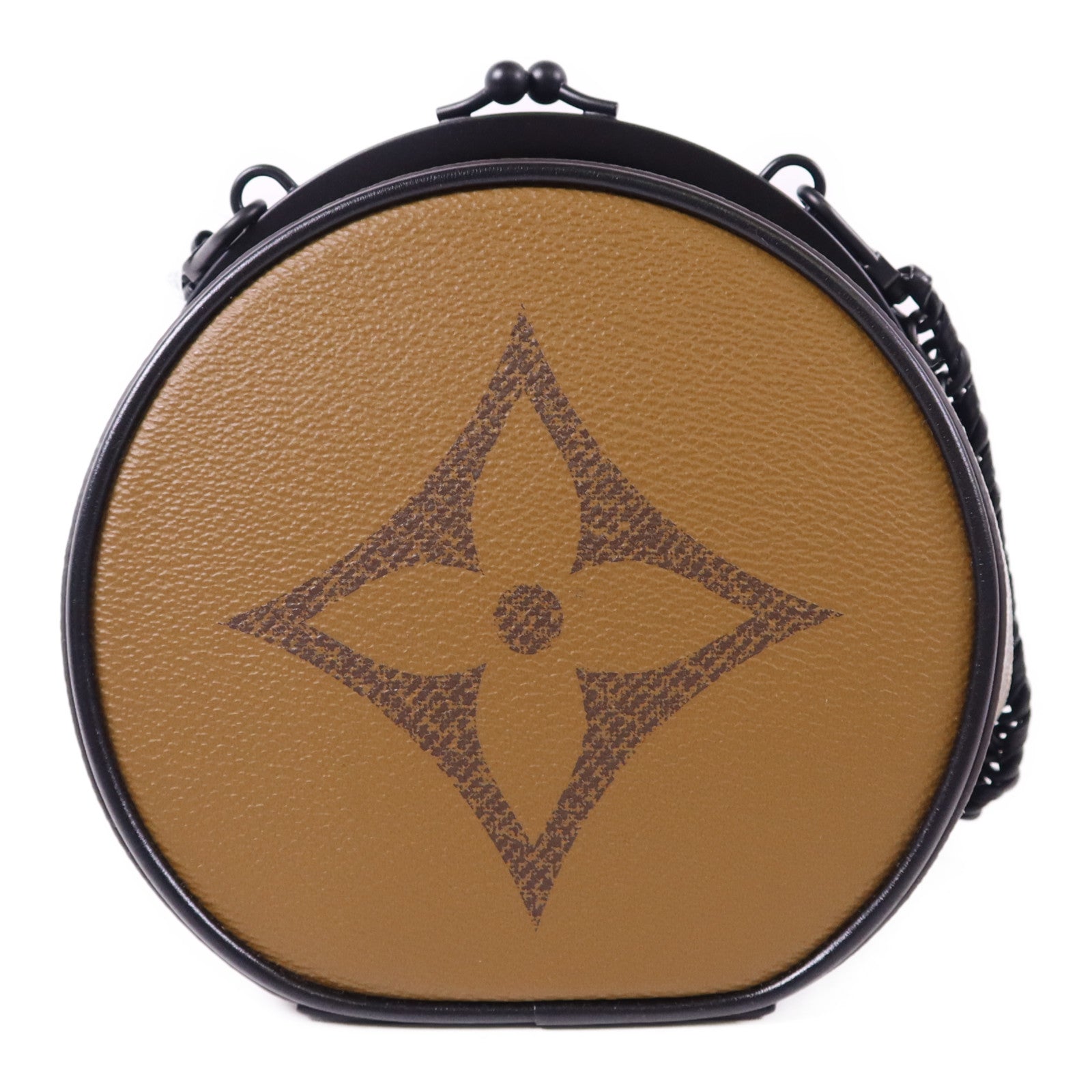 LOUIS VUITTON Monogram Reverse Boursicot BC鏈帶肩背袋