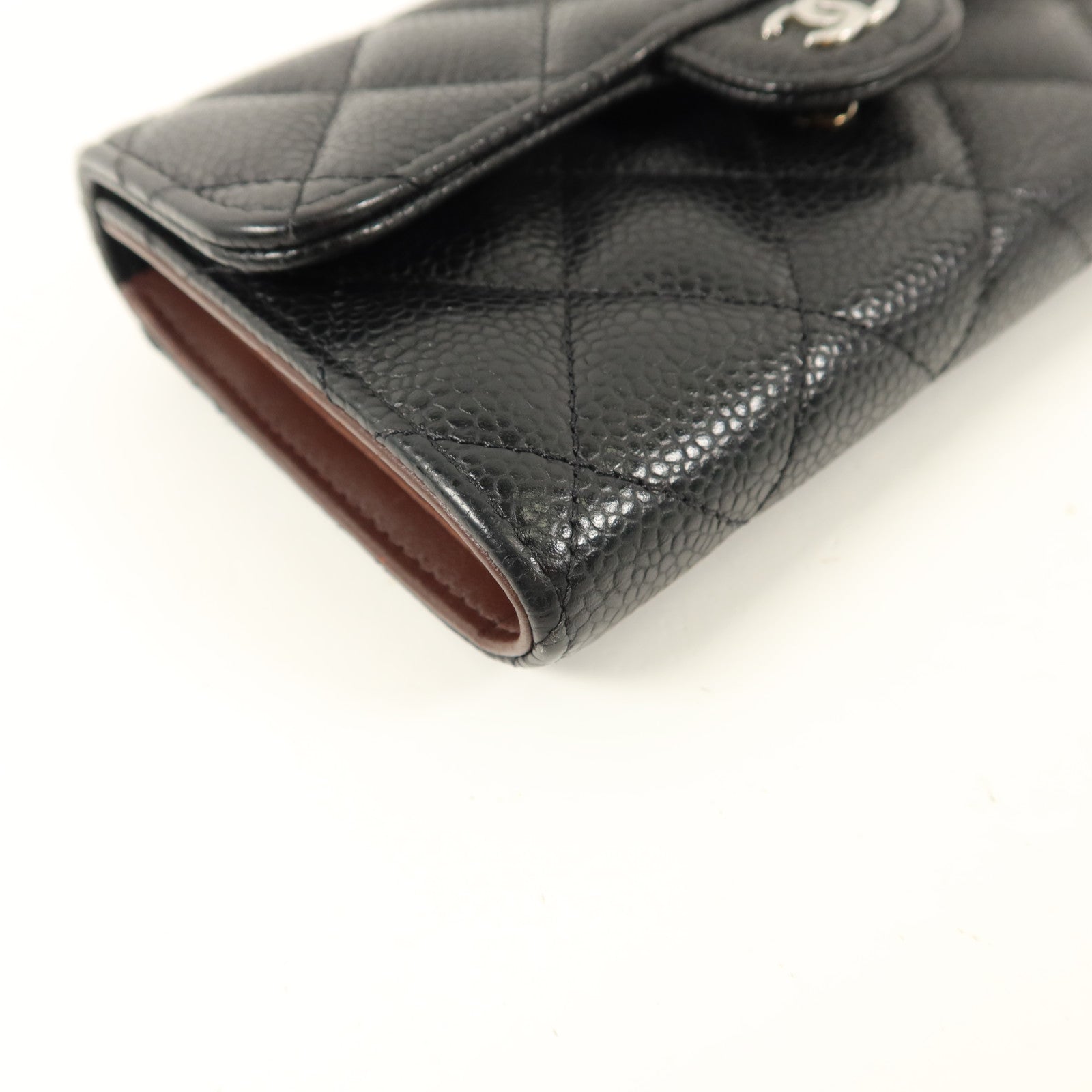 CHANEL 牛皮皮革Classic Medium Flap Wallet錢包