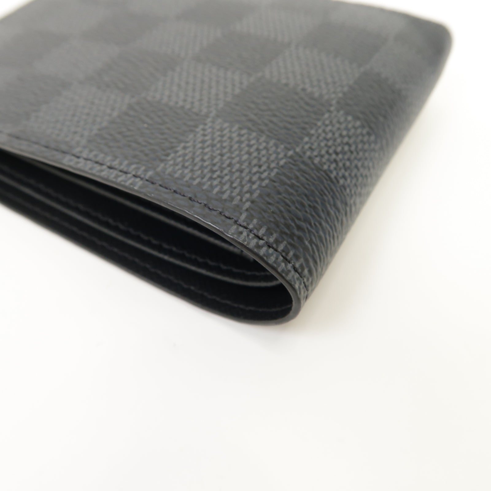 LOUIS VUITTON Damier Graphite Multiple錢包灰色