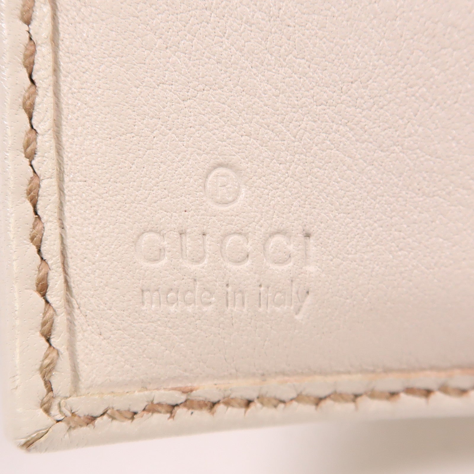 GUCCI 帆布Wallet金扣錢包
