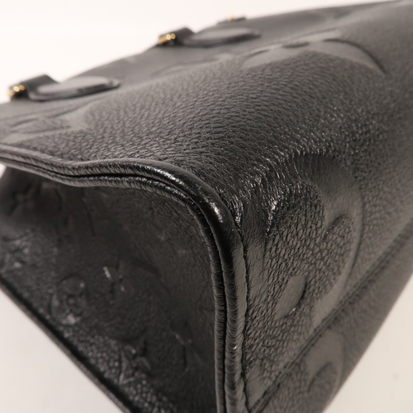 LOUIS VUITTON Monogram Empreinte On The Go PM金扣手挽肩背兩用袋