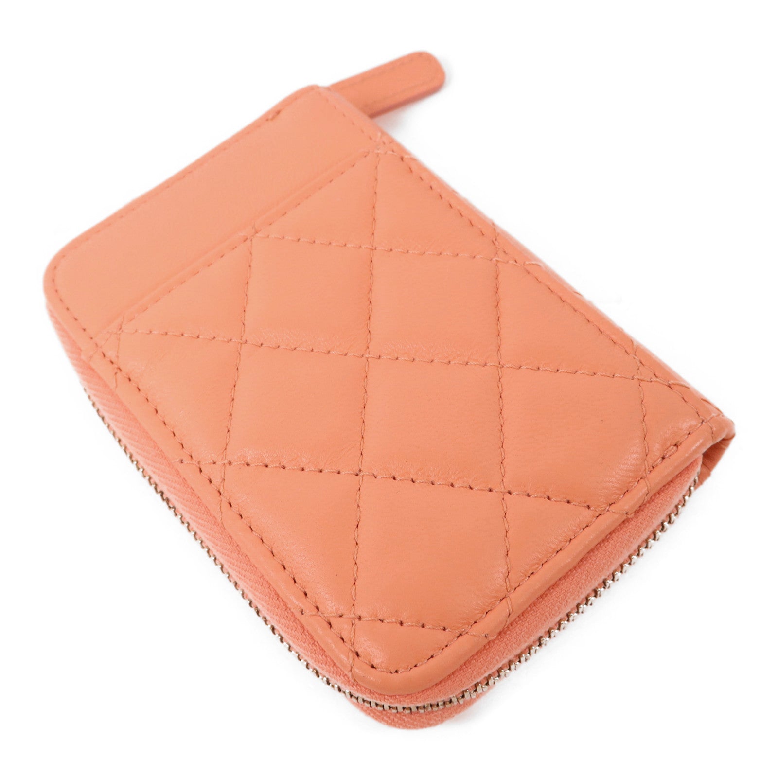 CHANEL 羊皮皮革Card Case金扣卡片套
