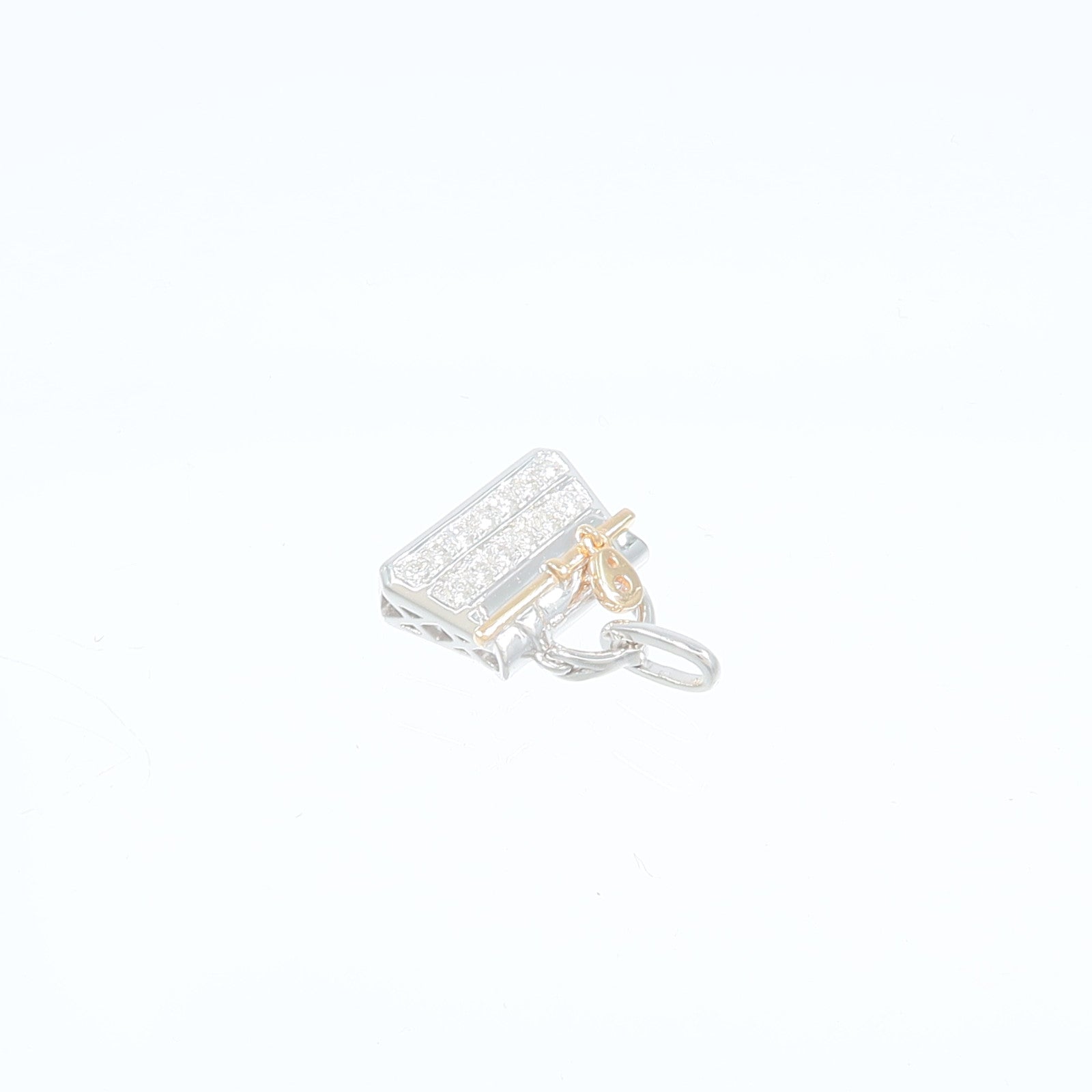 JEWELRY 18K白金/玫瑰金Diamond Pendant鑽石吊墜