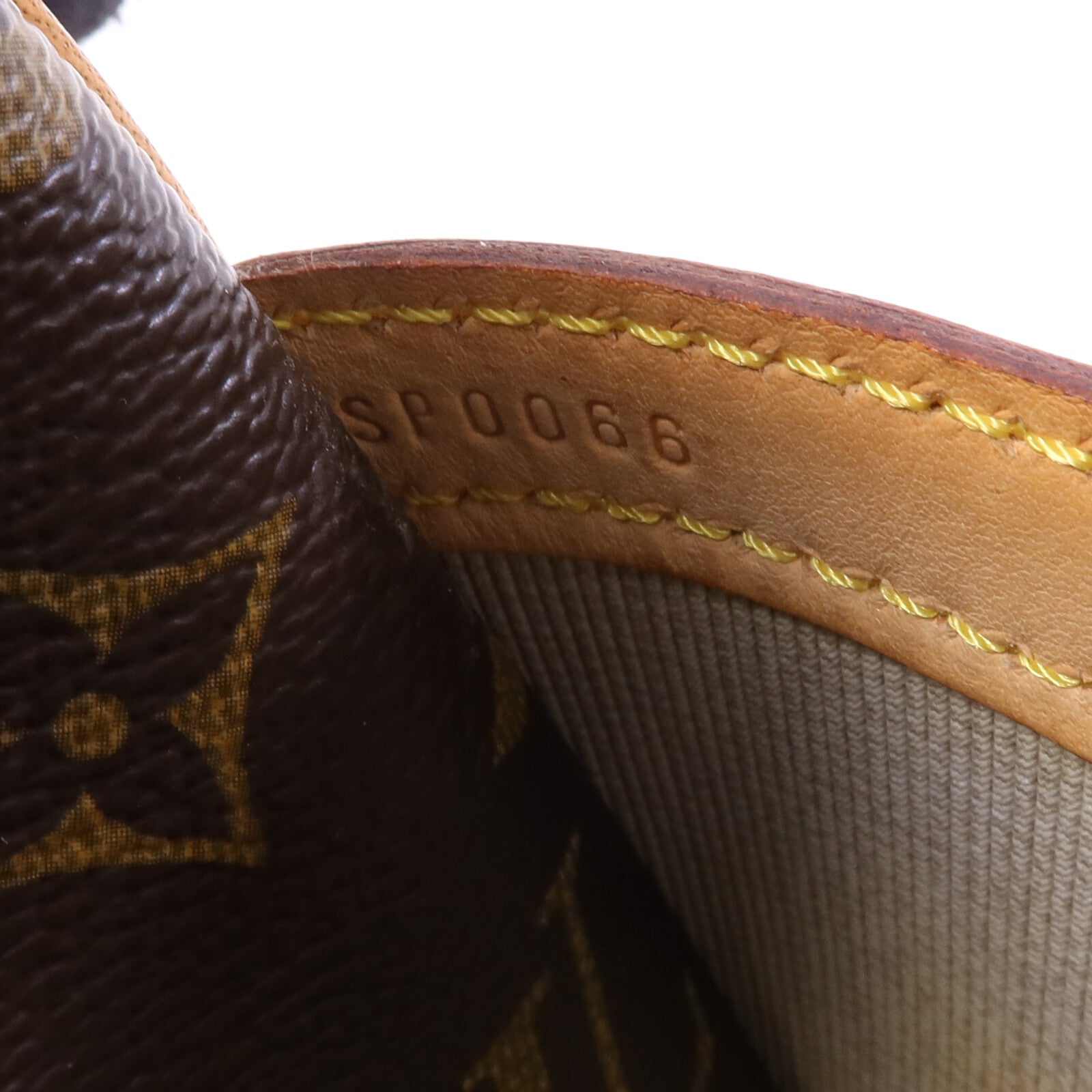 LOUIS VUITTON Monogram Reporter PM金扣肩背袋棕色