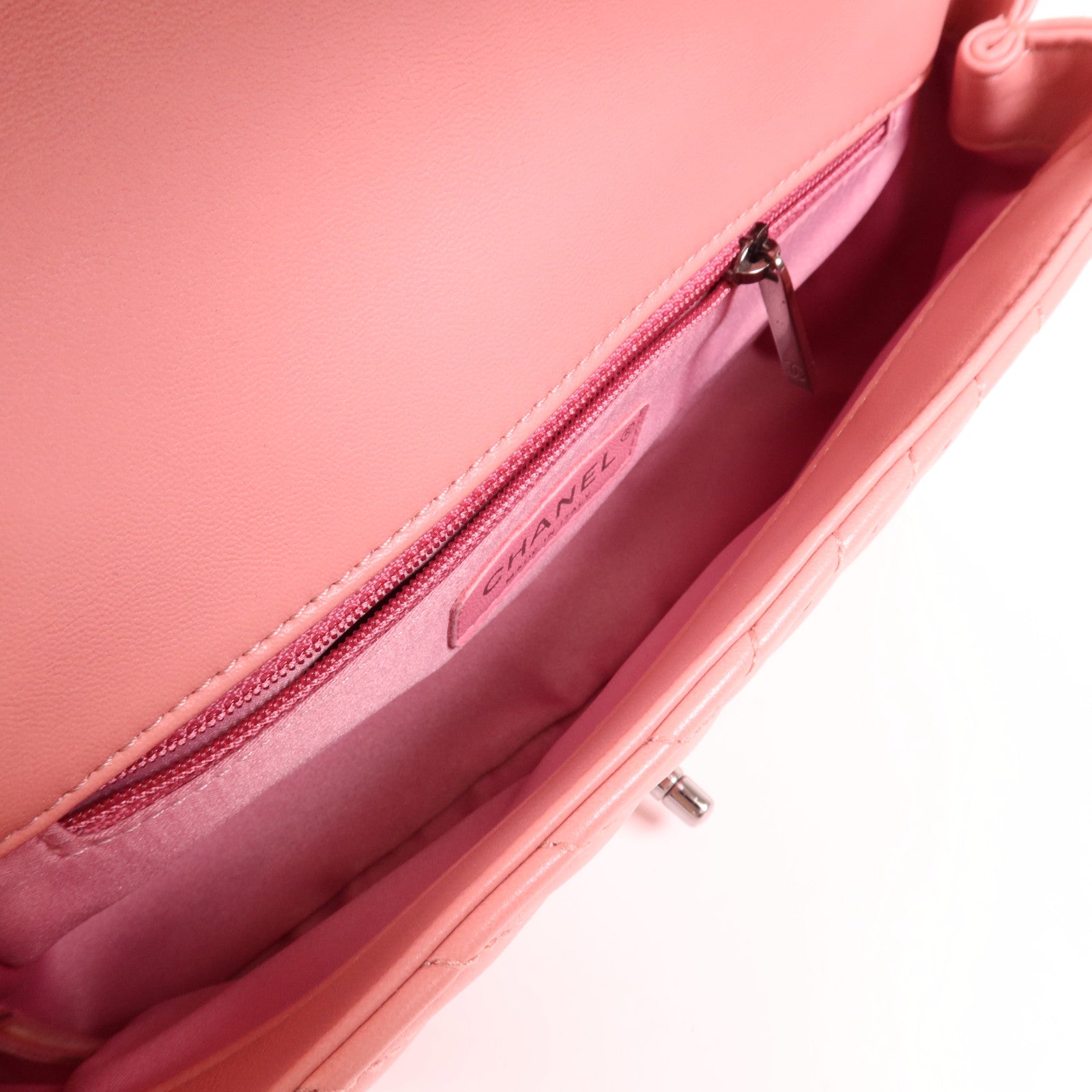 CHANEL 羊皮皮革Chain Shoulder鏈帶肩背袋