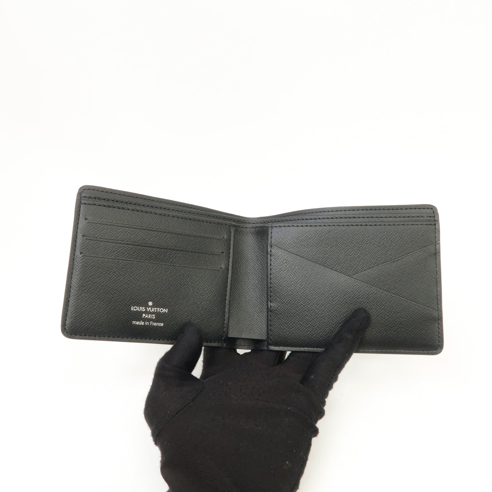 LOUIS VUITTON Damier Graphite Multiple錢包灰色