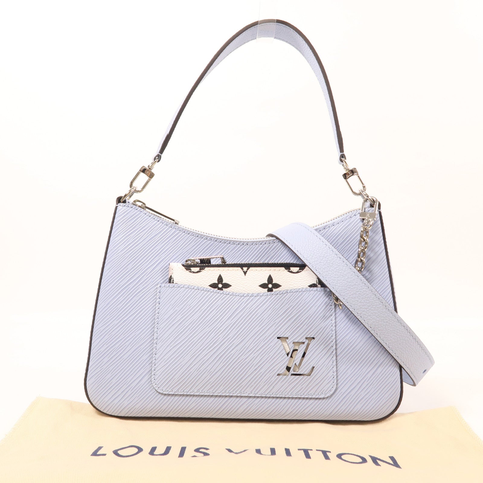 LOUIS VUITTON 【激減優惠】Epi Marelle銀扣手挽肩背兩用袋