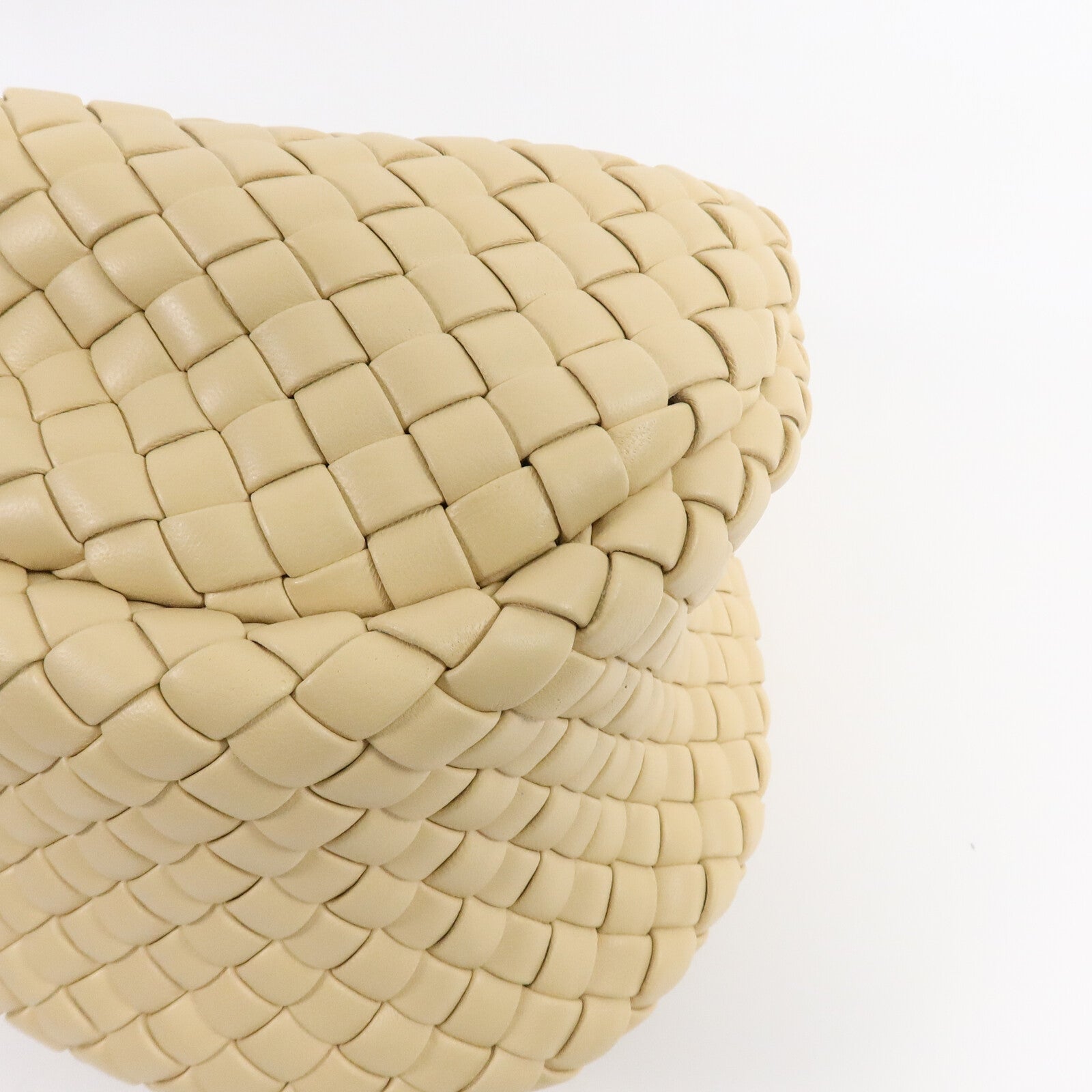BOTTEGA VENETA 羊皮皮革Mini Padded Jodie手挽袋