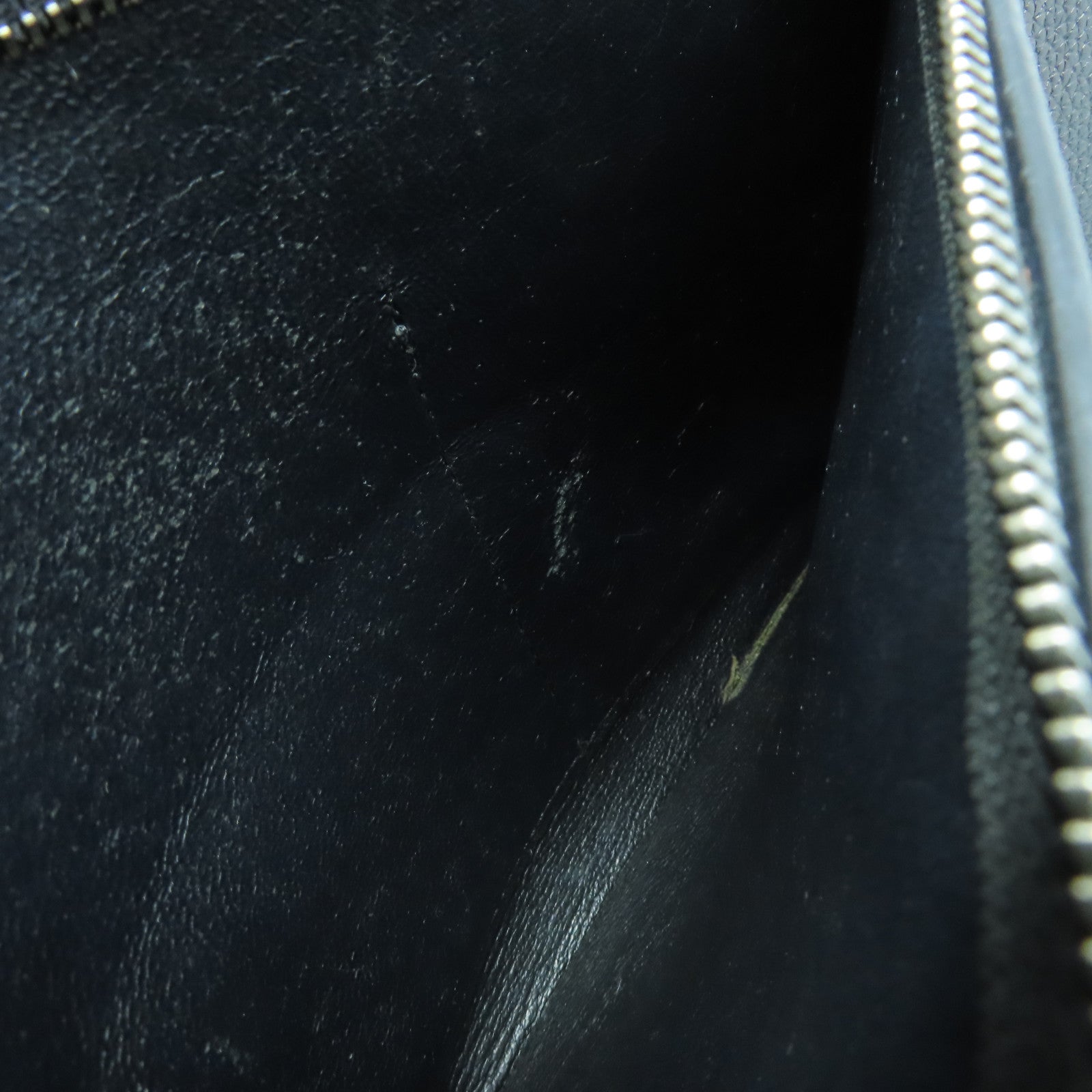 CELINE 麂皮/牛皮皮革Trapeze銀扣手挽肩背兩用袋黑色