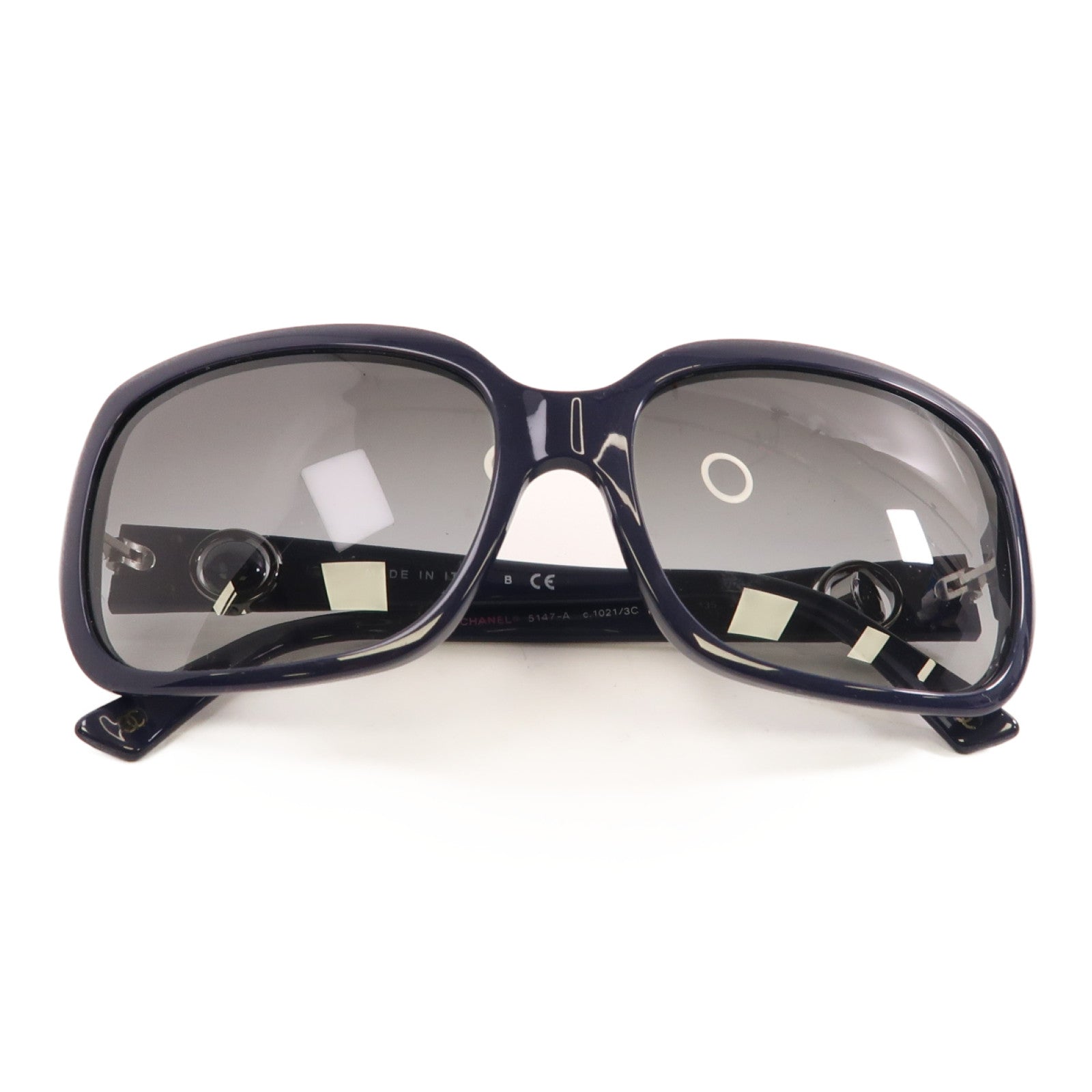 CHANEL PVC Sunglasses太陽眼鏡深藍色